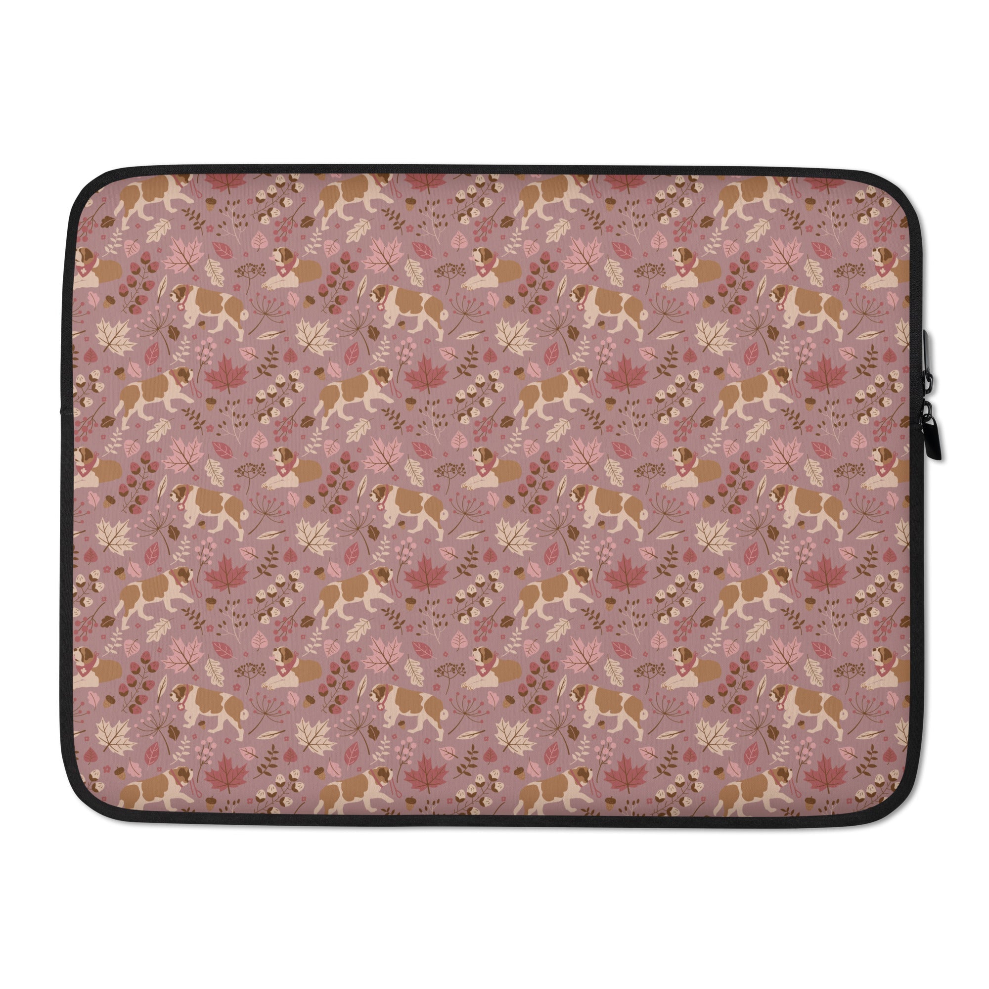 Rosy Fall St Beranrd Laptop Sleeve - Lucy + Norman