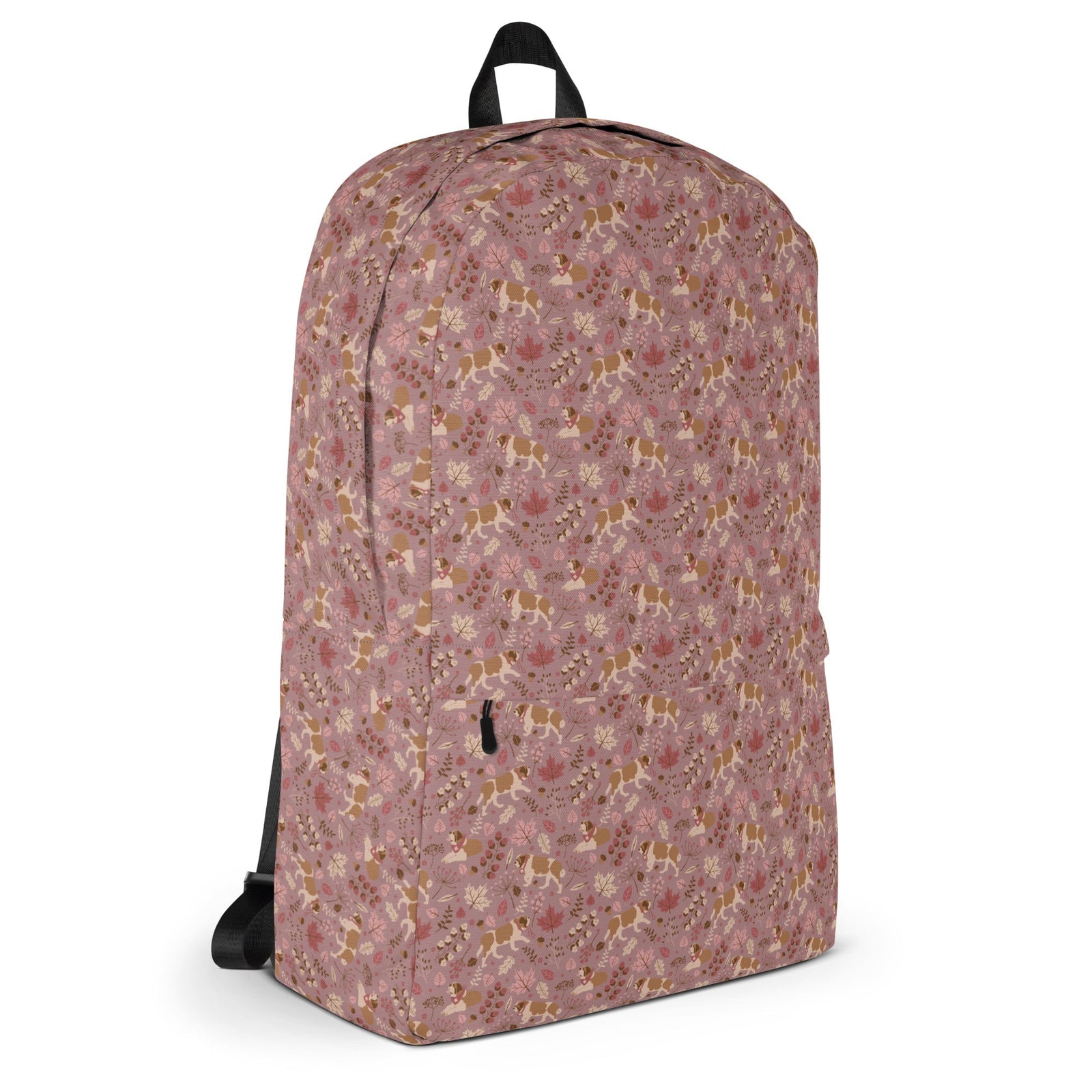 Rosy Fall St Bernard Backpack - Lucy + Norman