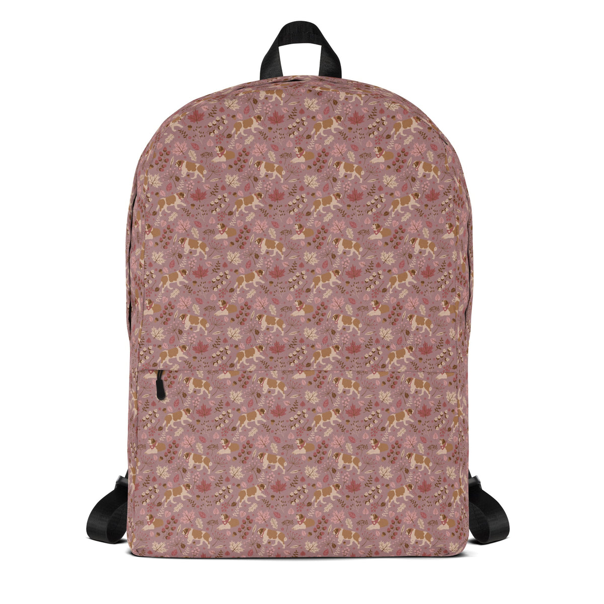 Rosy Fall St Bernard Backpack - Lucy + Norman