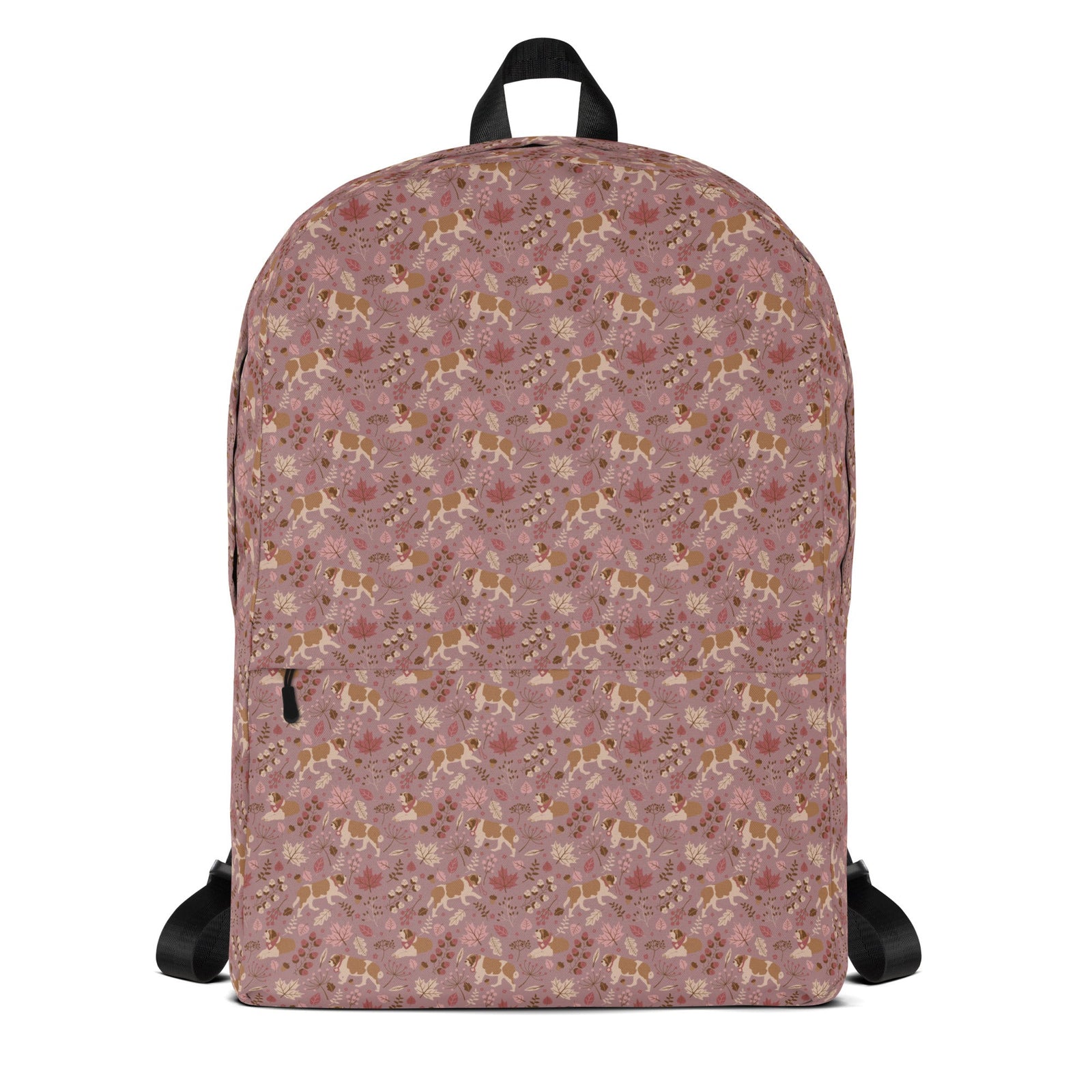 Rosy Fall St Bernard Backpack - Lucy + Norman