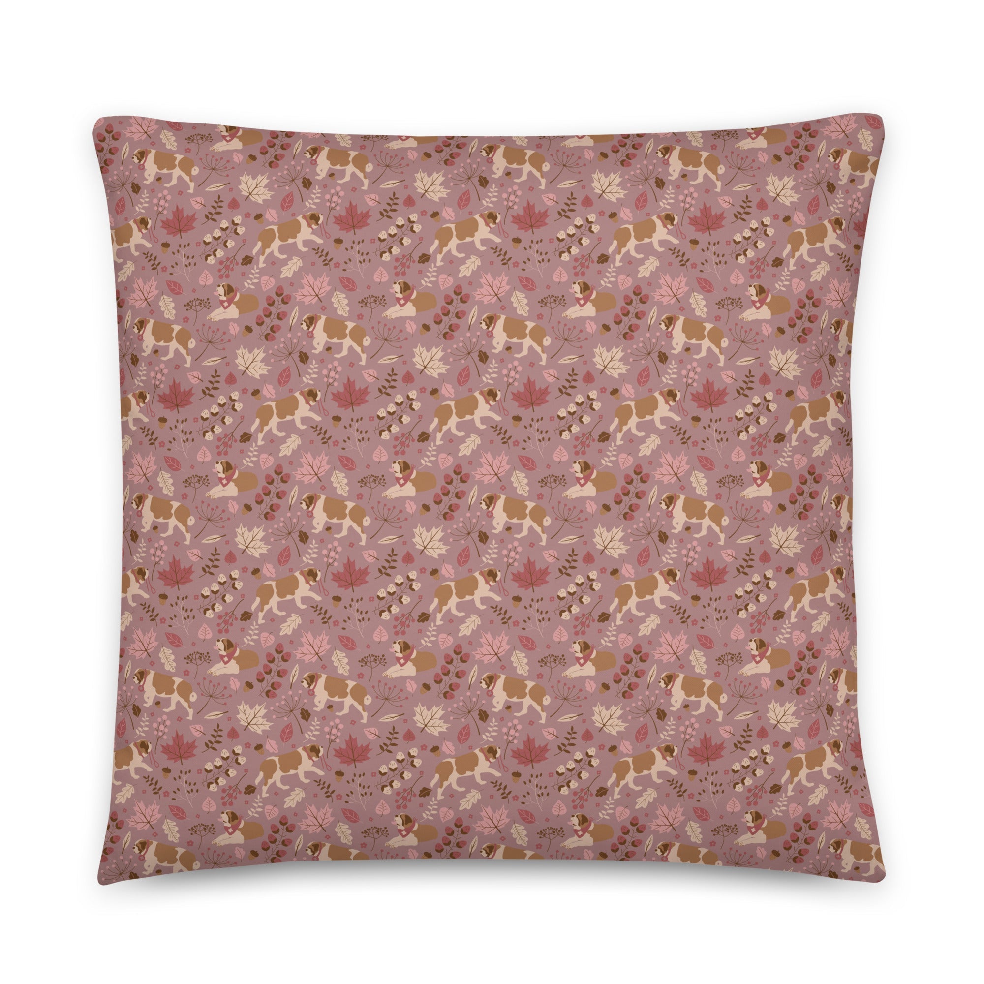 Rosy Fall Throw Pillow - Lucy + Norman