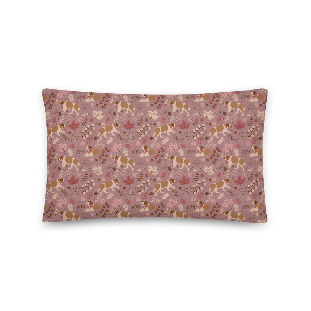 Rosy Fall Throw Pillow - Lucy + Norman