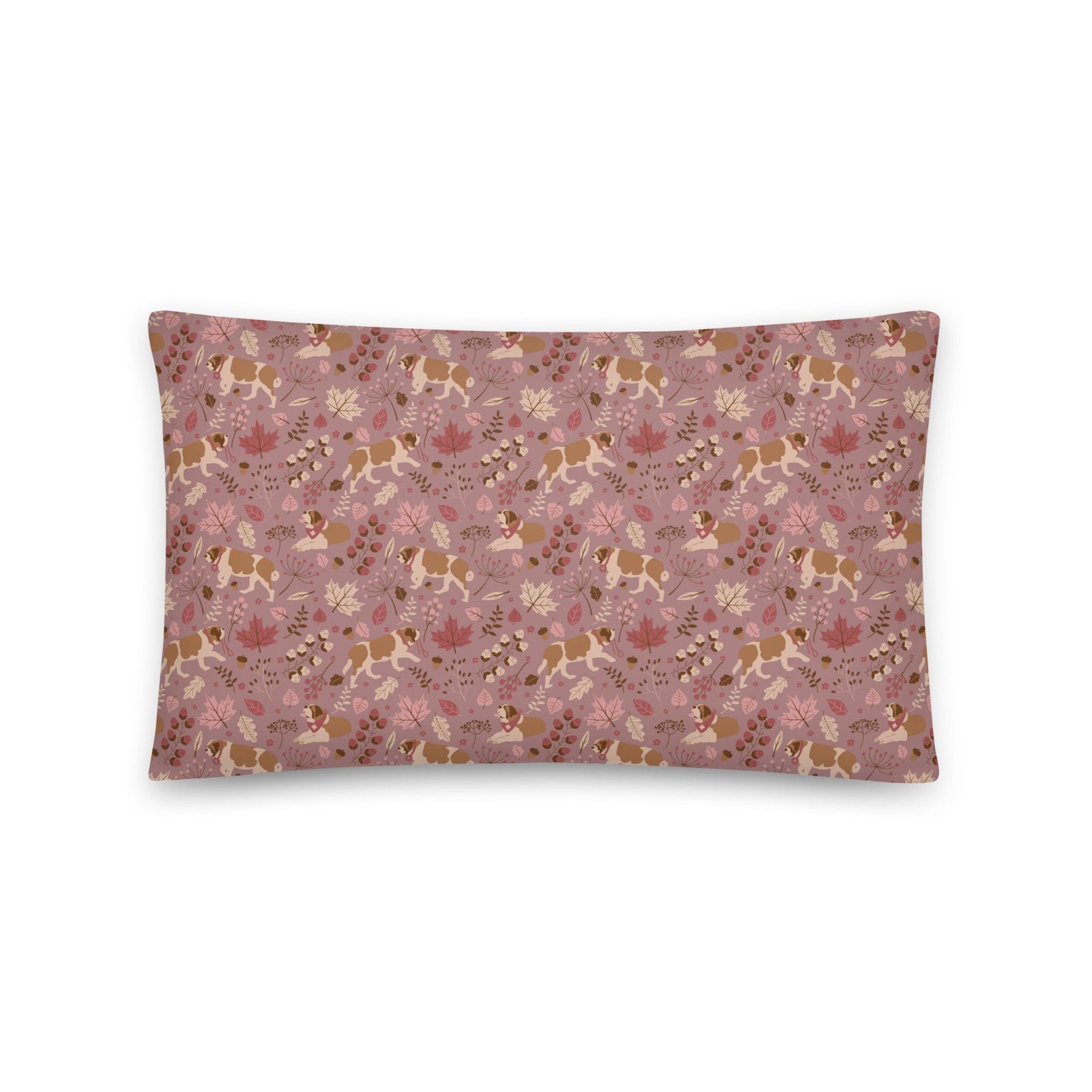 Rosy Fall Throw Pillow - Lucy + Norman
