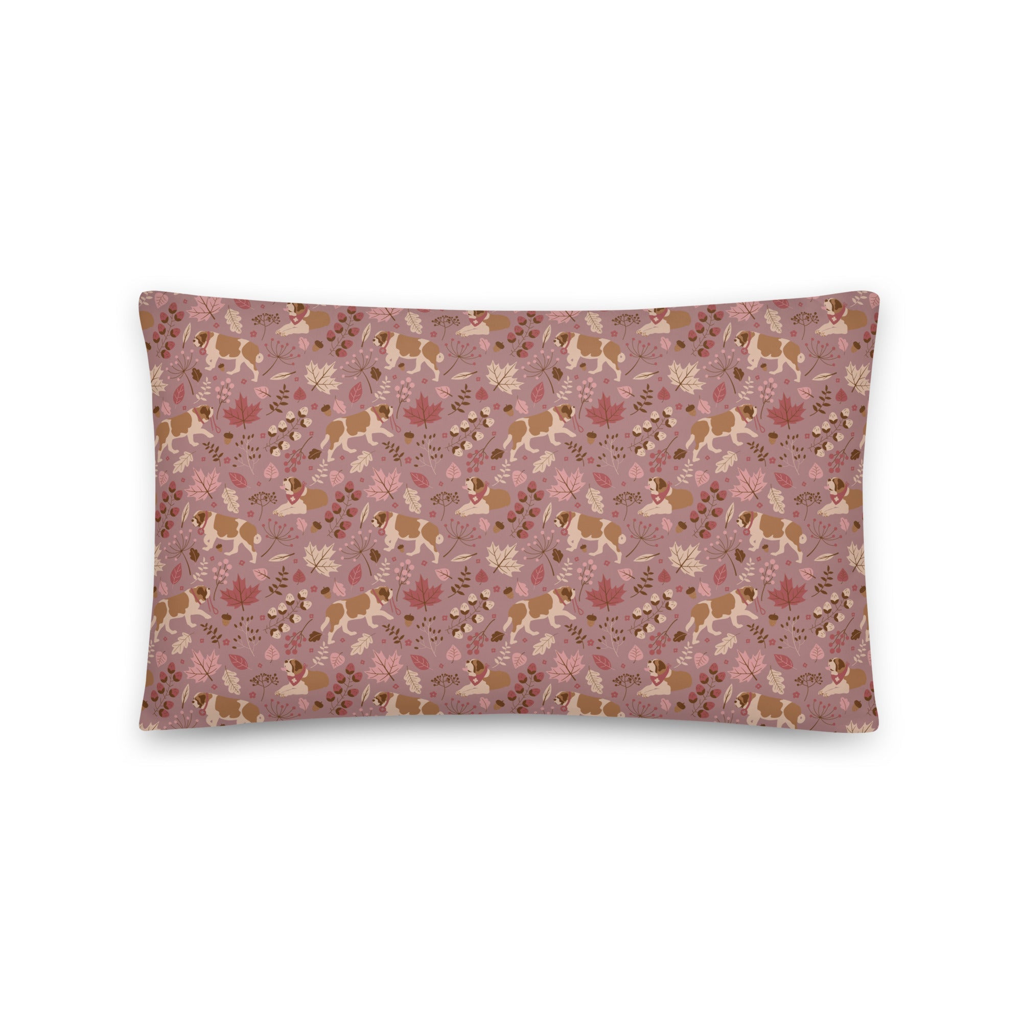 Rosy Fall Throw Pillow - Lucy + Norman