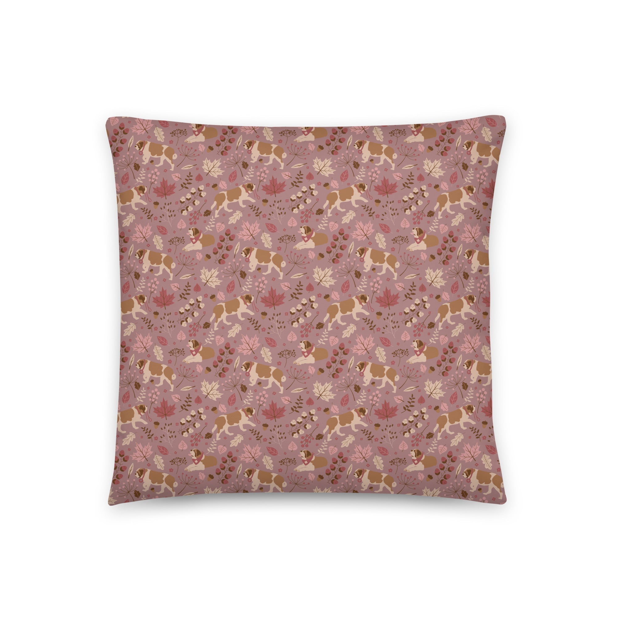 Rosy Fall Throw Pillow - Lucy + Norman