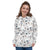 St Bernard Alpine Mountain Pattern Hoodie