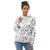 St Bernard Alpine Mountain Pattern Hoodie