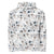 St Bernard Alpine Mountain Pattern Hoodie