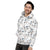 St Bernard Alpine Mountain Pattern Hoodie