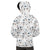 St Bernard Alpine Mountain Pattern Hoodie