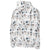 St Bernard Alpine Mountain Pattern Hoodie