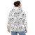 St Bernard Alpine Mountain Pattern Hoodie