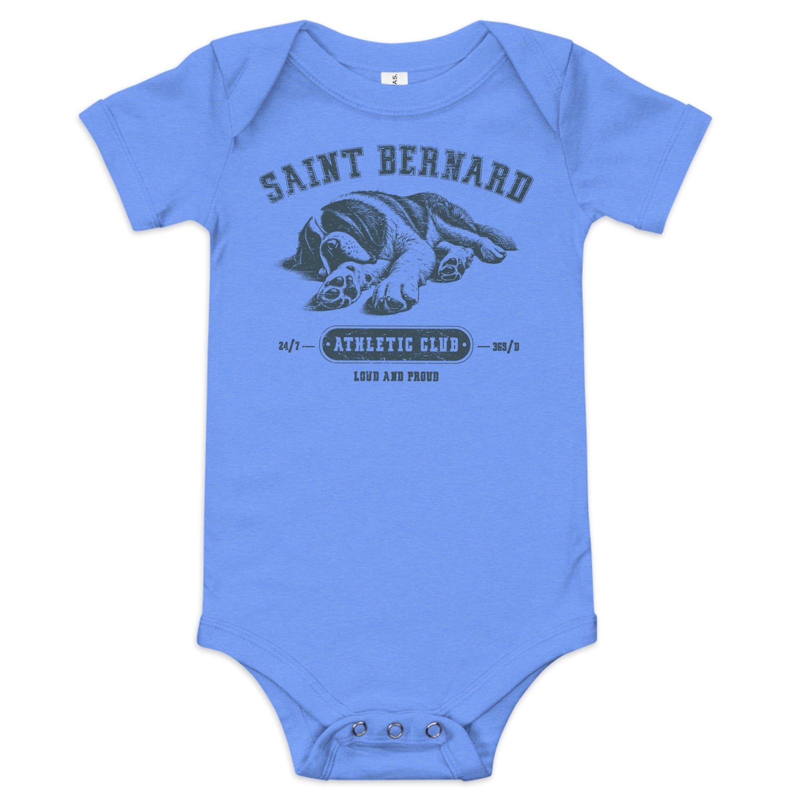 Saint Bernard Athletic Baby Bodysuit - Lucy + Norman