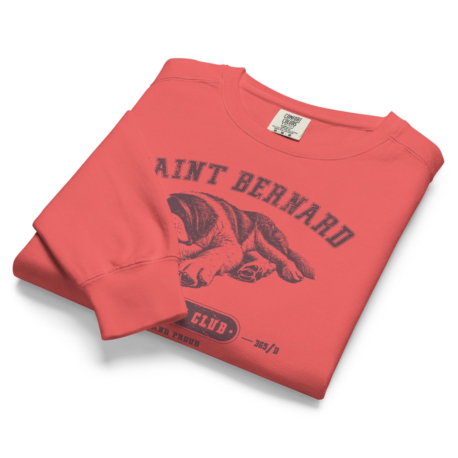 Saint Bernard Athletic Club Comfort Colors Sweatshirt - Lucy + Norman