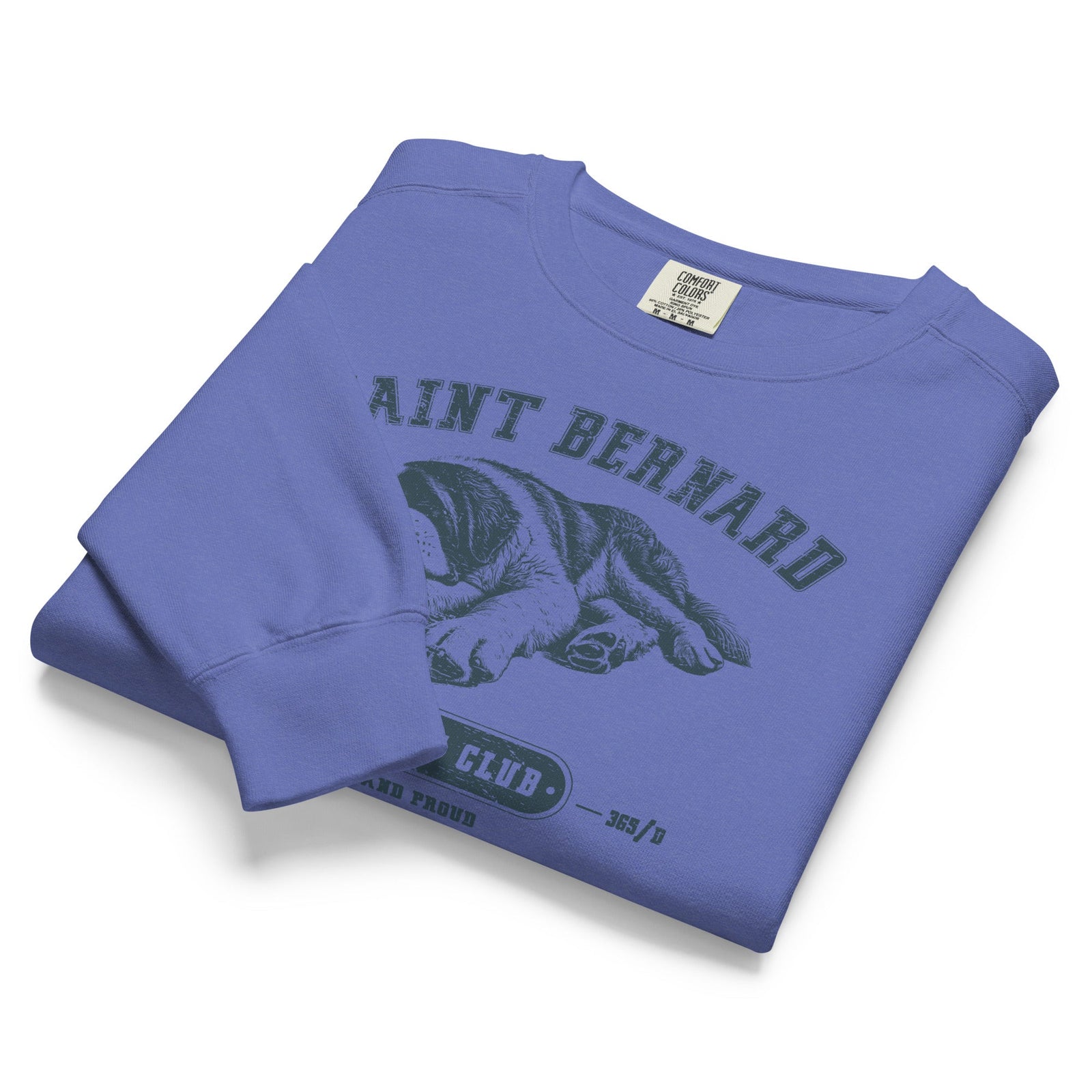 Saint Bernard Athletic Club Comfort Colors Sweatshirt - Lucy + Norman