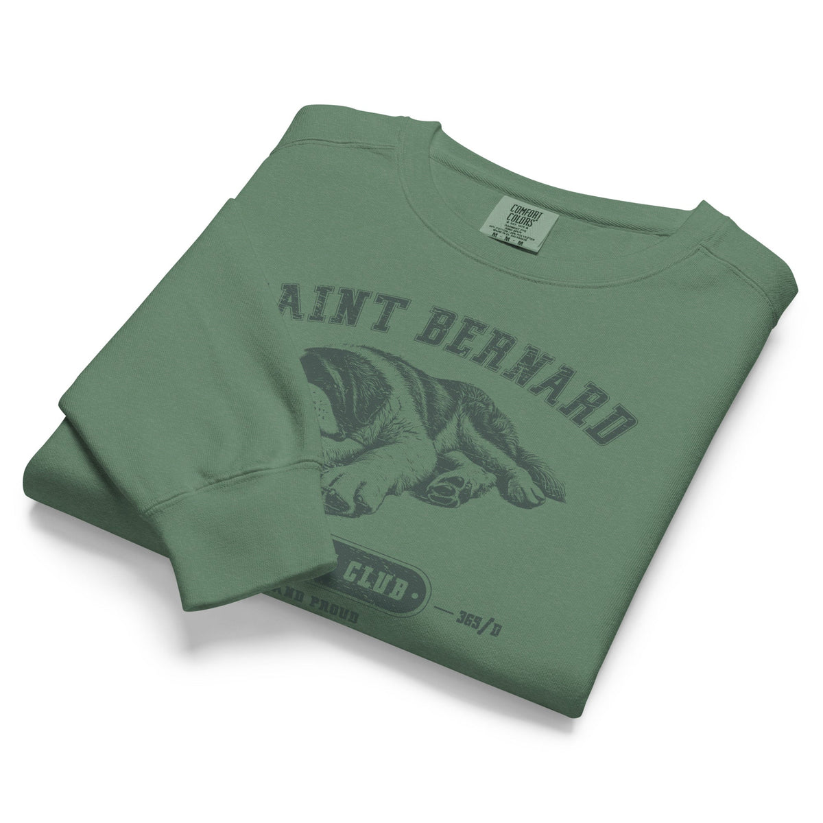 Saint Bernard Athletic Club Comfort Colors Sweatshirt - Lucy + Norman