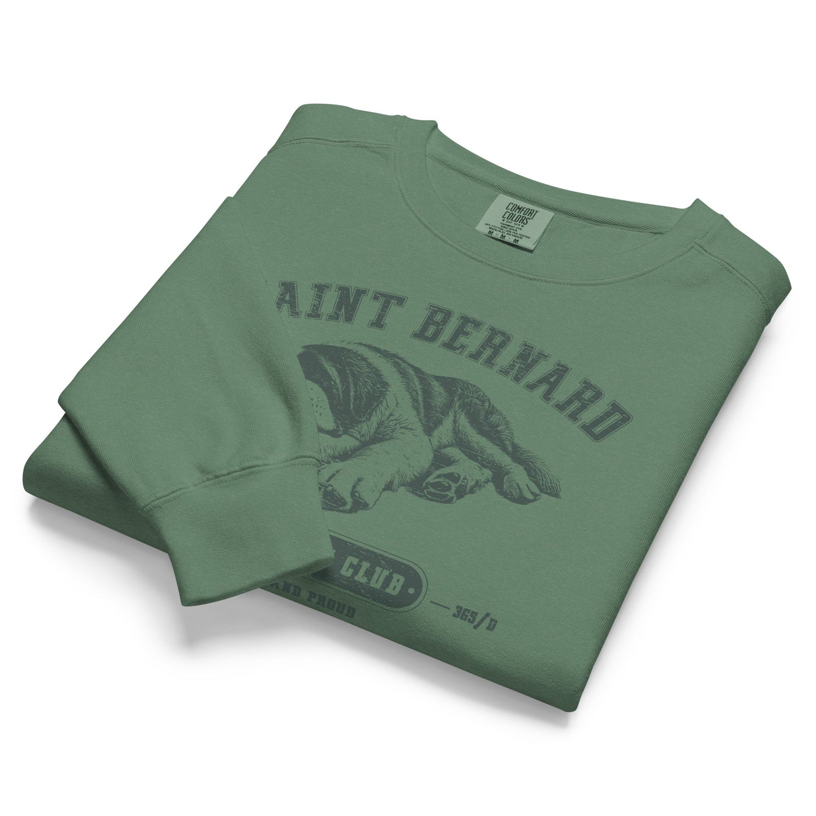 Saint Bernard Athletic Club Comfort Colors Sweatshirt - Lucy + Norman