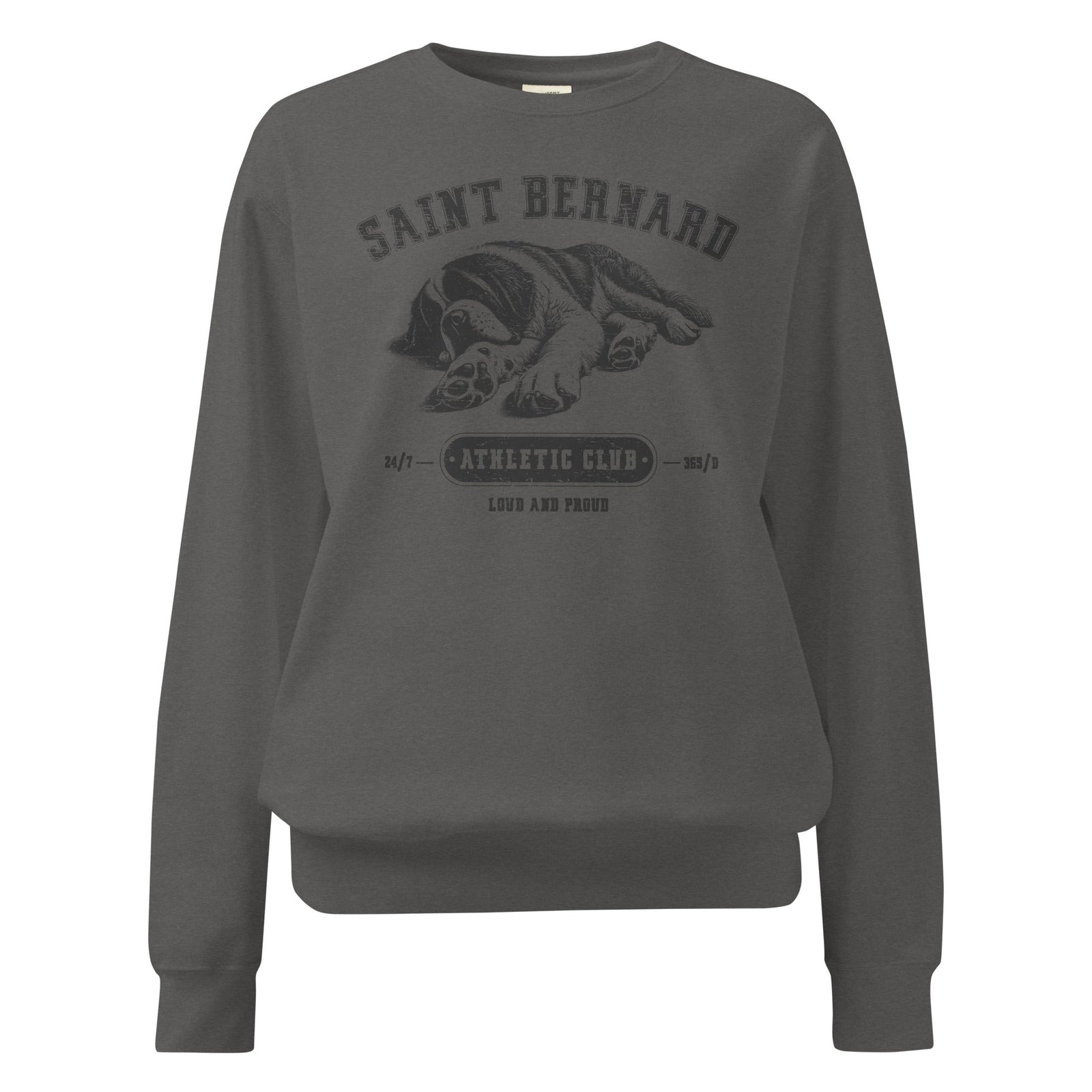 Saint Bernard Athletic Club Comfort Colors Sweatshirt - Lucy + Norman