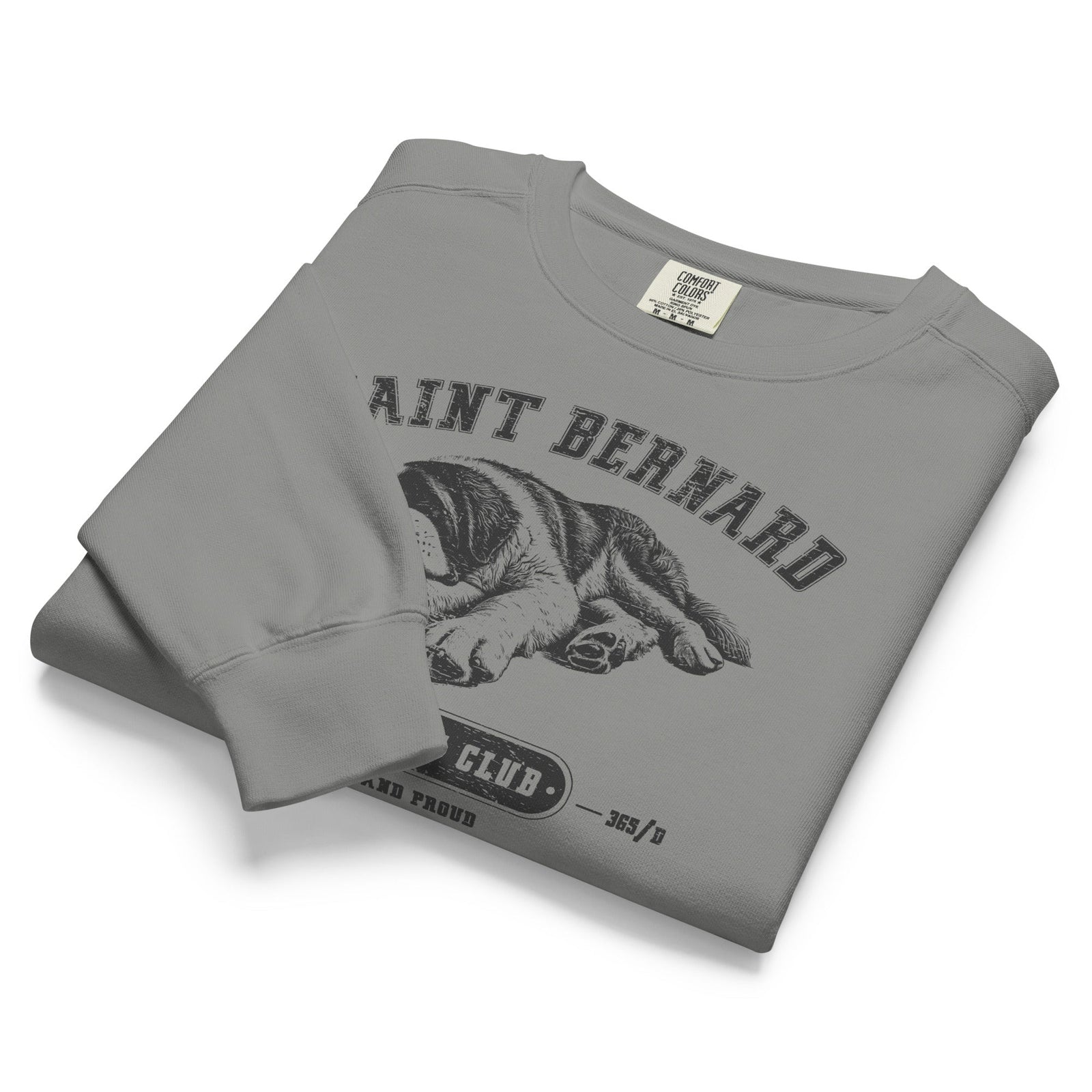Saint Bernard Athletic Club Comfort Colors Sweatshirt - Lucy + Norman