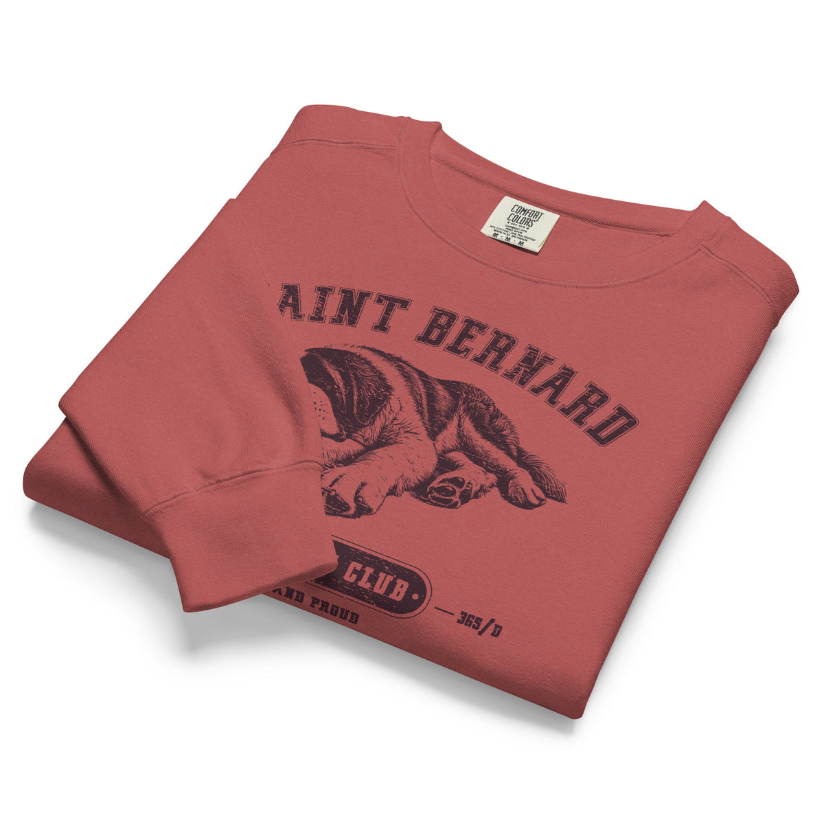 Saint Bernard Athletic Club Comfort Colors Sweatshirt - Lucy + Norman
