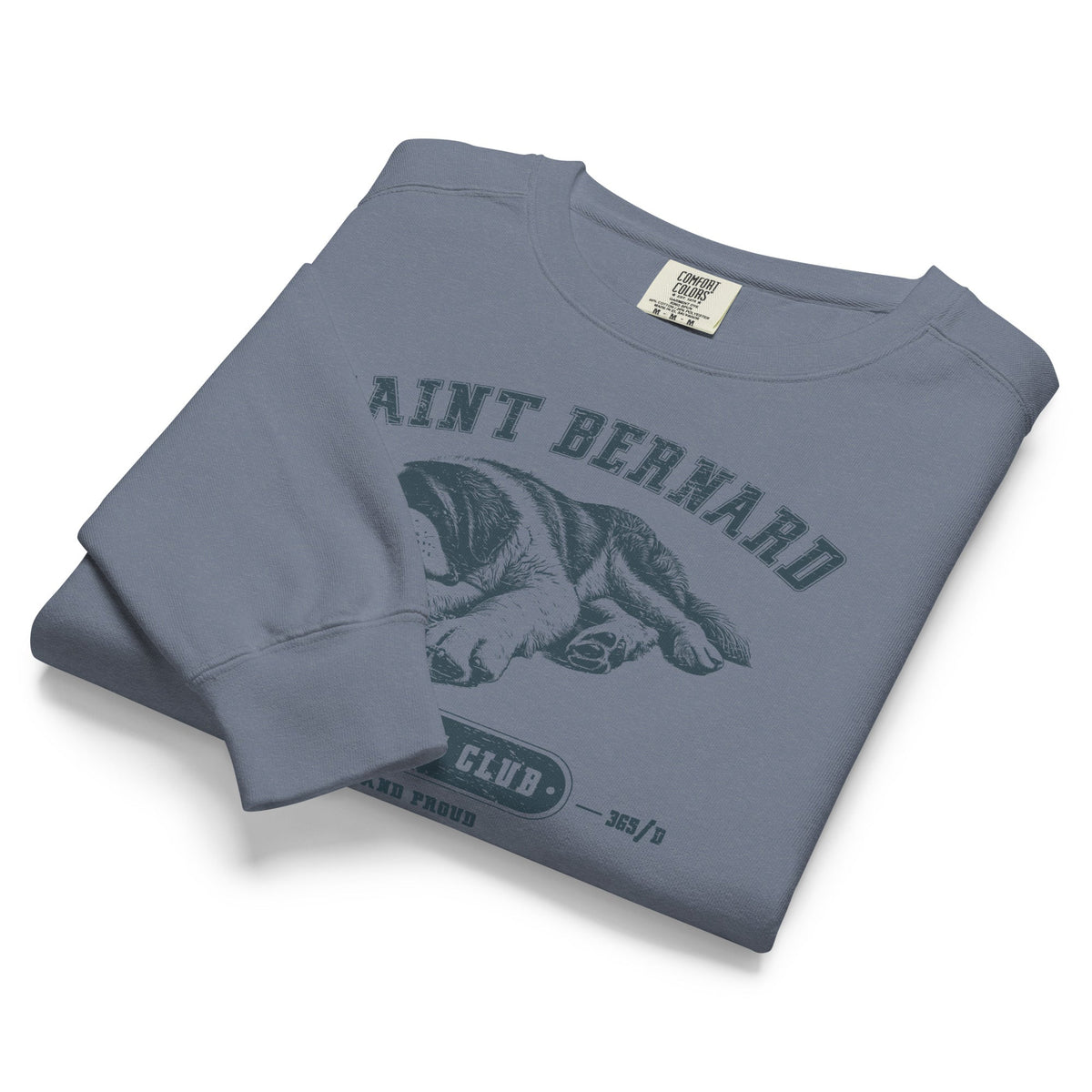 Saint Bernard Athletic Club Comfort Colors Sweatshirt - Lucy + Norman