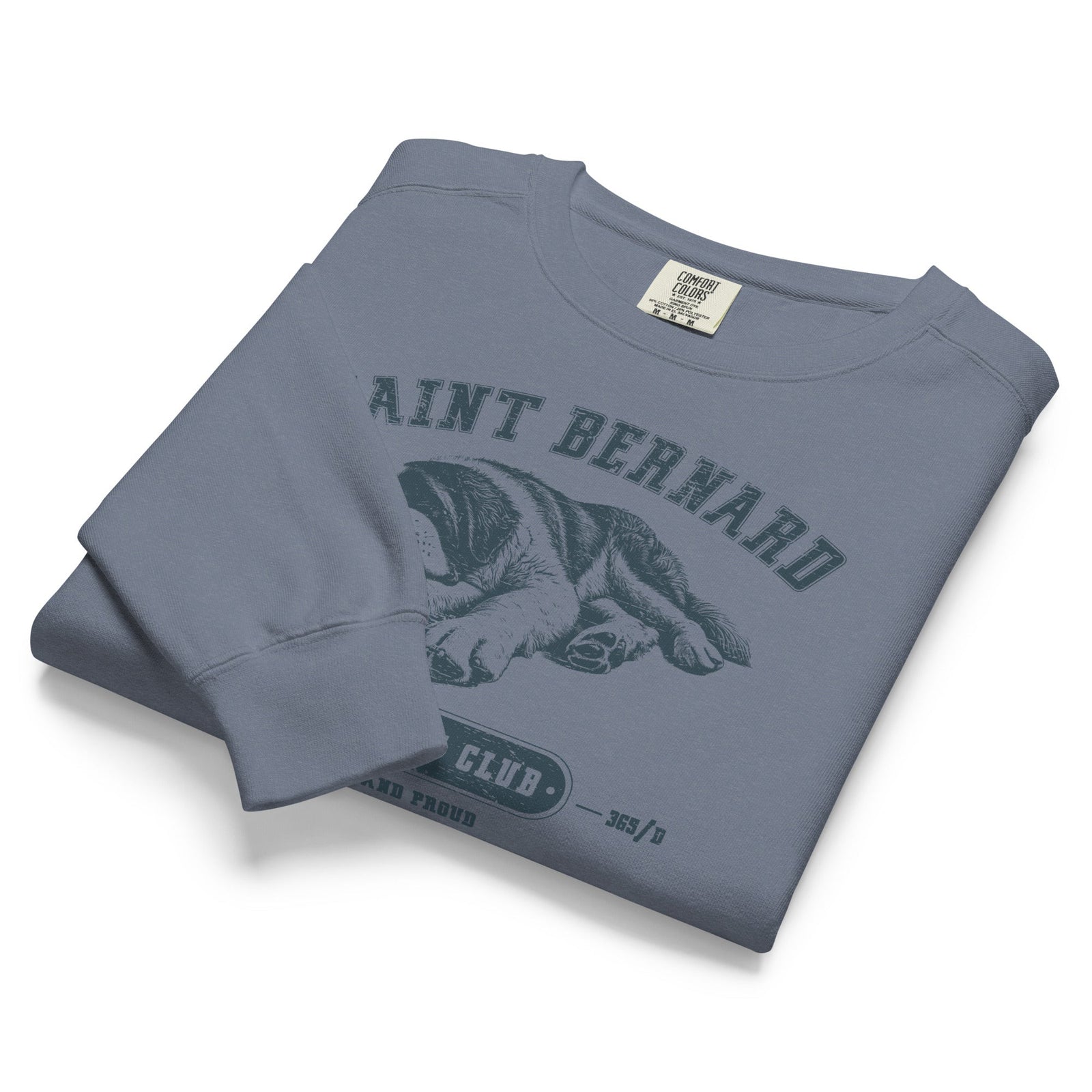 Saint Bernard Athletic Club Comfort Colors Sweatshirt - Lucy + Norman