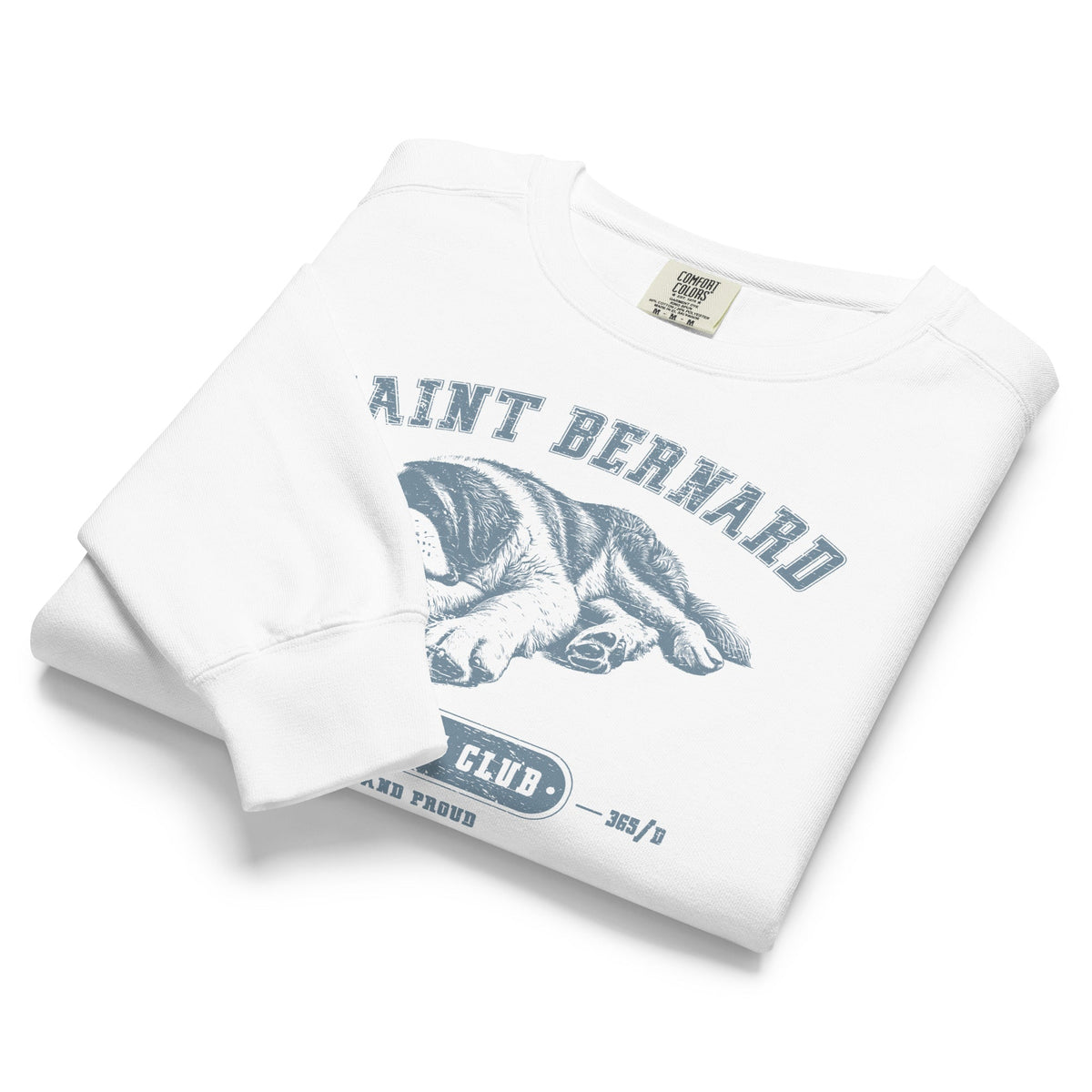 Saint Bernard Athletic Club Comfort Colors Sweatshirt - Lucy + Norman