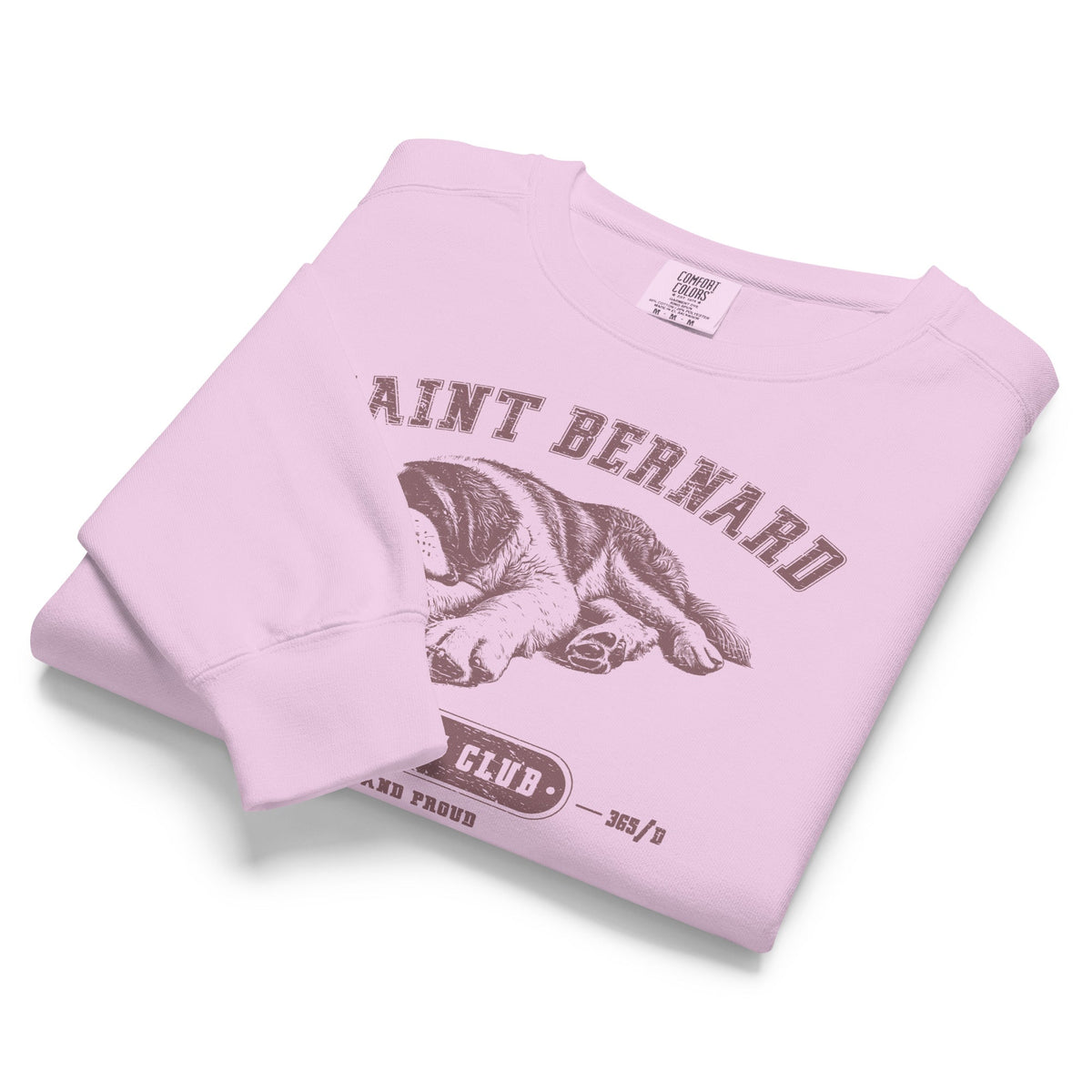 Saint Bernard Athletic Club Comfort Colors Sweatshirt - Lucy + Norman