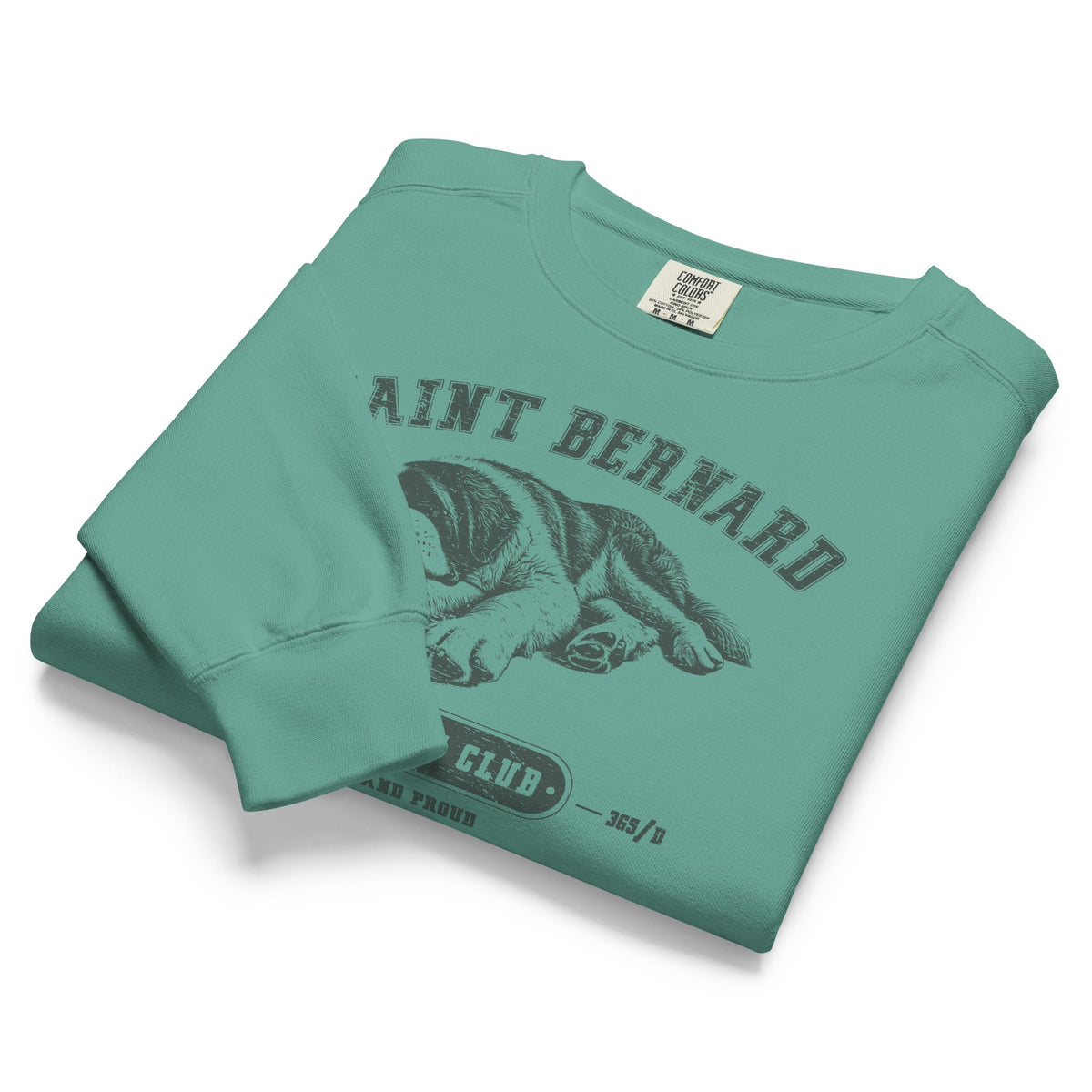 Saint Bernard Athletic Club Comfort Colors Sweatshirt - Lucy + Norman