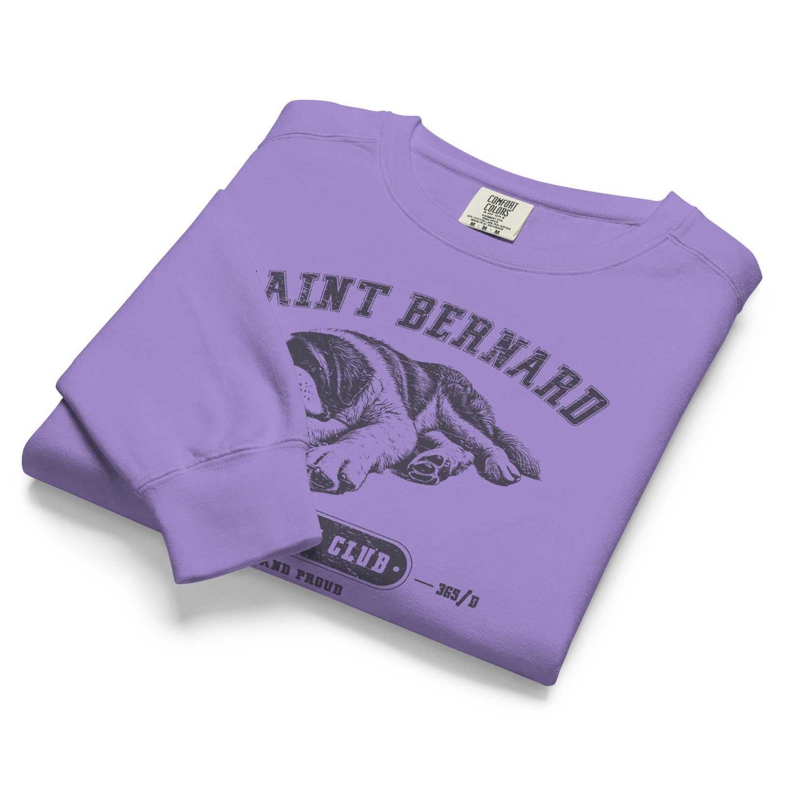Saint Bernard Athletic Club Comfort Colors Sweatshirt - Lucy + Norman