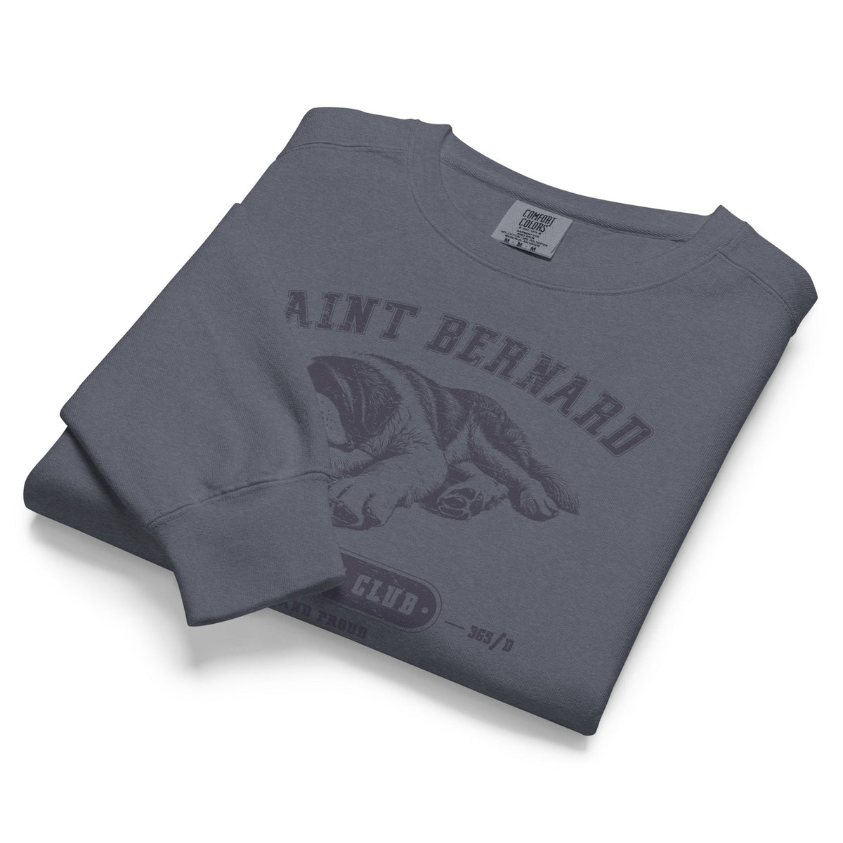 Saint Bernard Athletic Club Comfort Colors Sweatshirt - Lucy + Norman