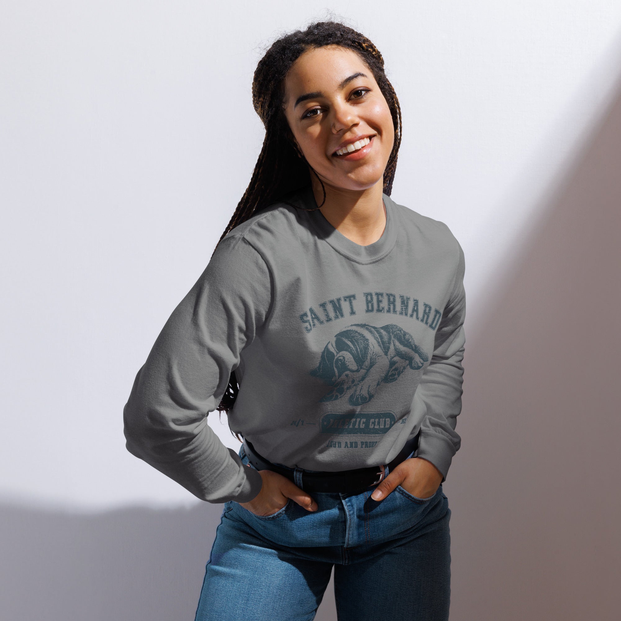 Saint Bernard Athletic Club Heavyweight Long Sleeve Shirt
