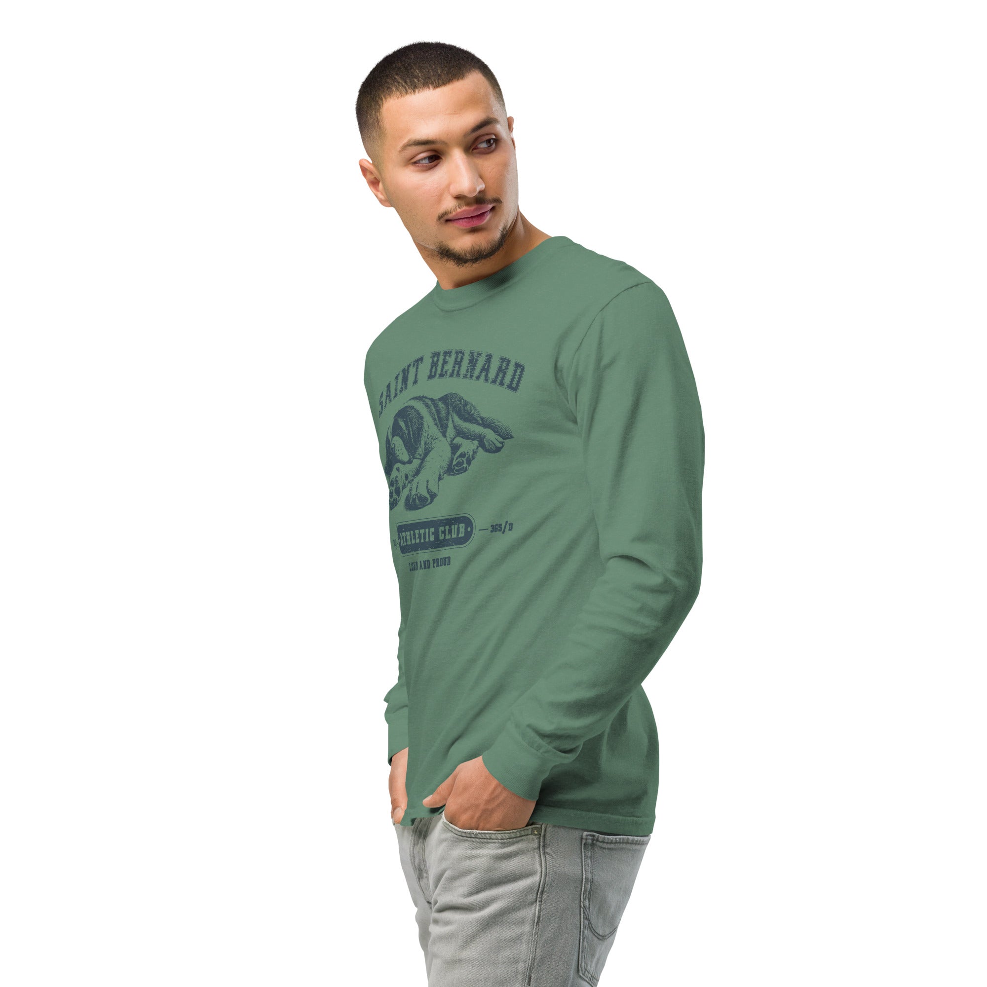 Saint Bernard Athletic Club Heavyweight Long Sleeve Shirt