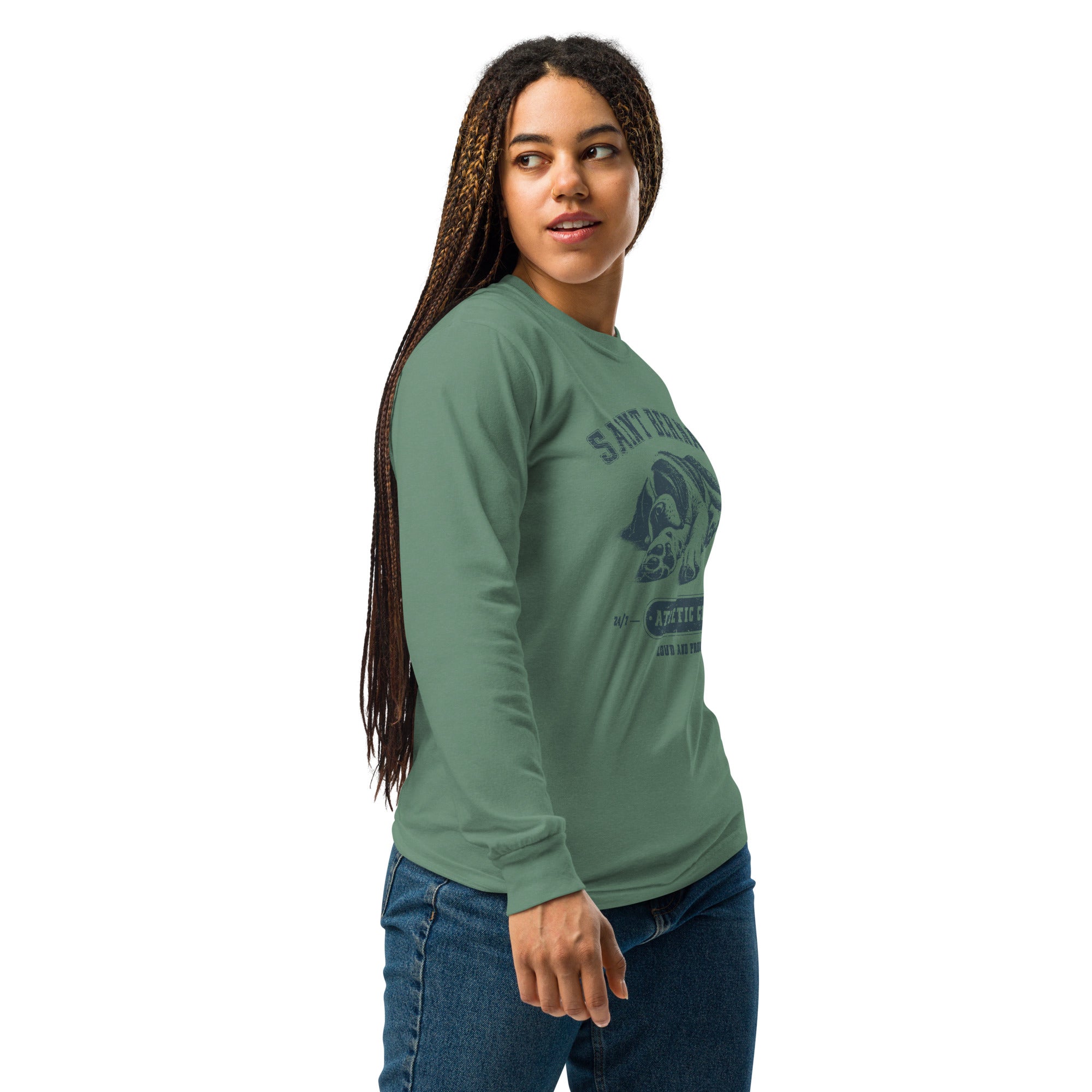 Saint Bernard Athletic Club Heavyweight Long Sleeve Shirt