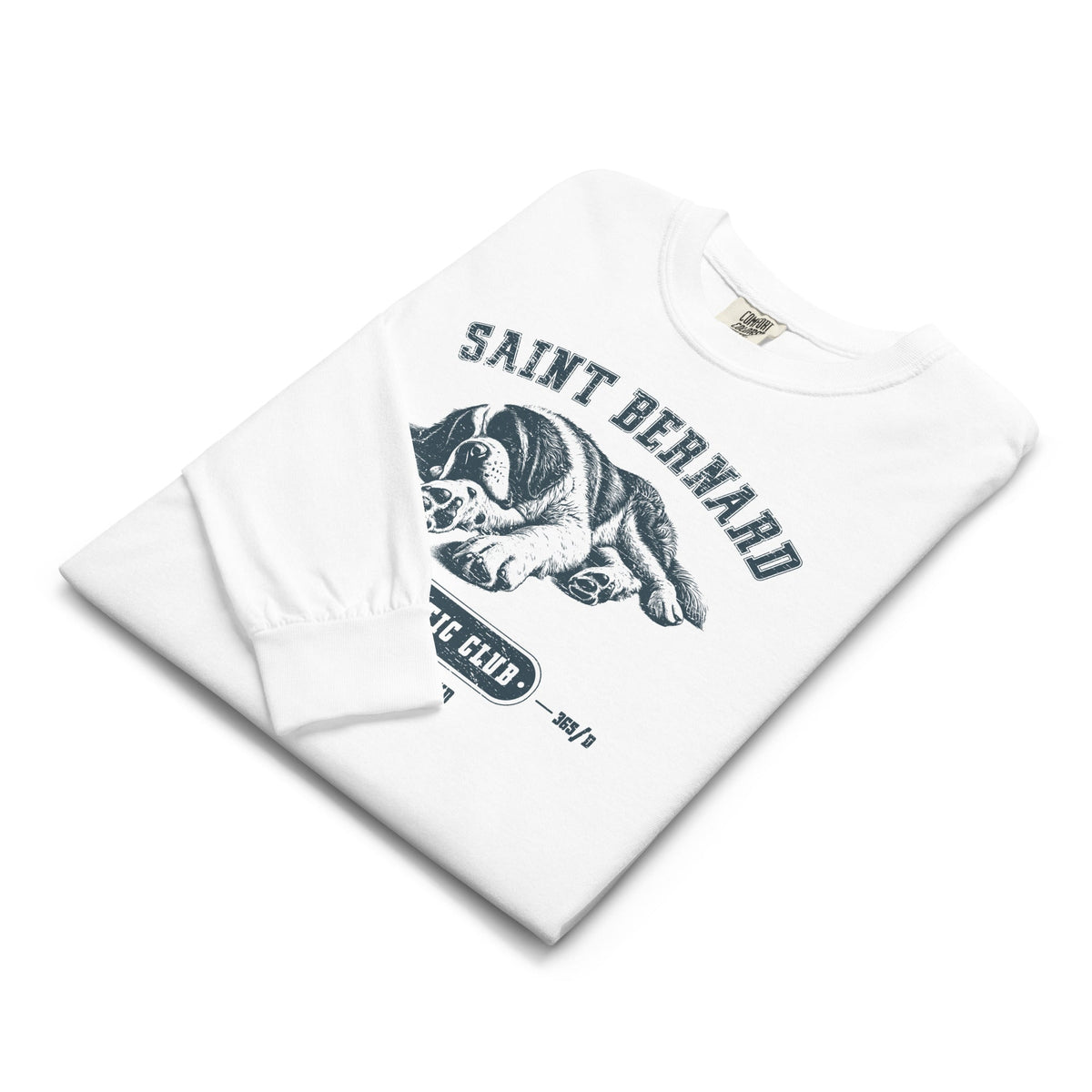 Saint Bernard Athletic Club Heavyweight Long Sleeve Shirt - Lucy + Norman