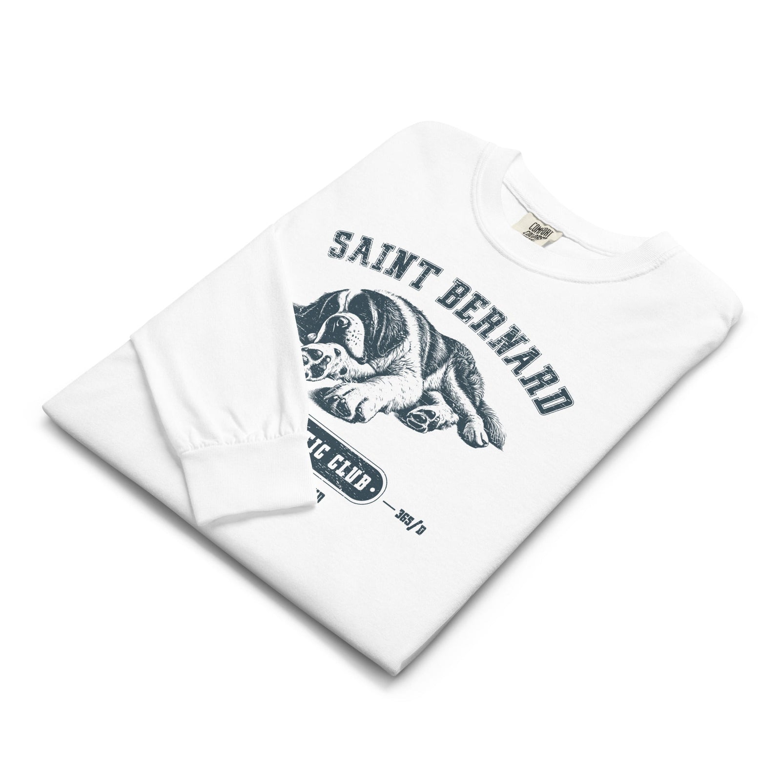 Saint Bernard Athletic Club Heavyweight Long Sleeve Shirt - Lucy + Norman