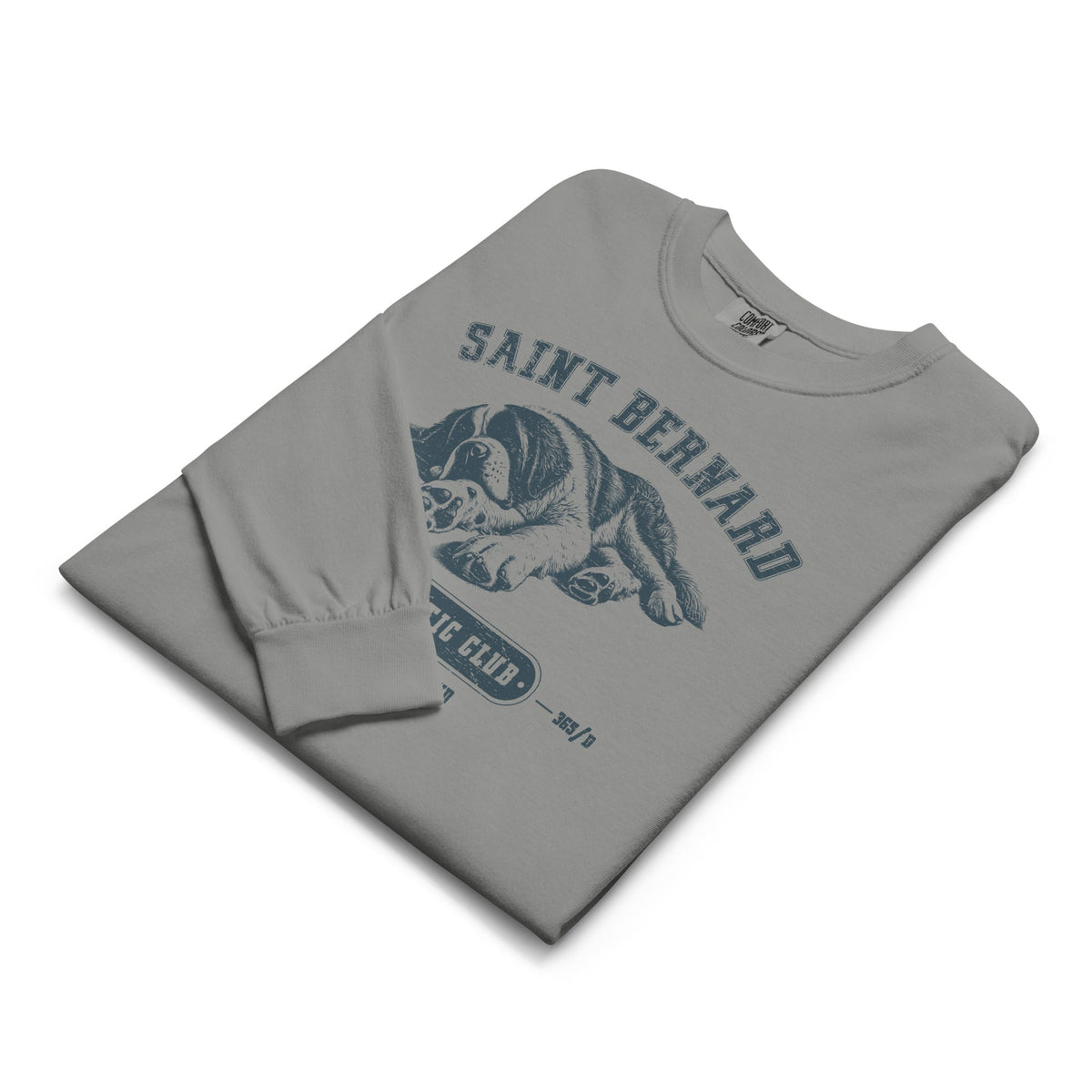 Saint Bernard Athletic Club Heavyweight Long Sleeve Shirt - Lucy + Norman