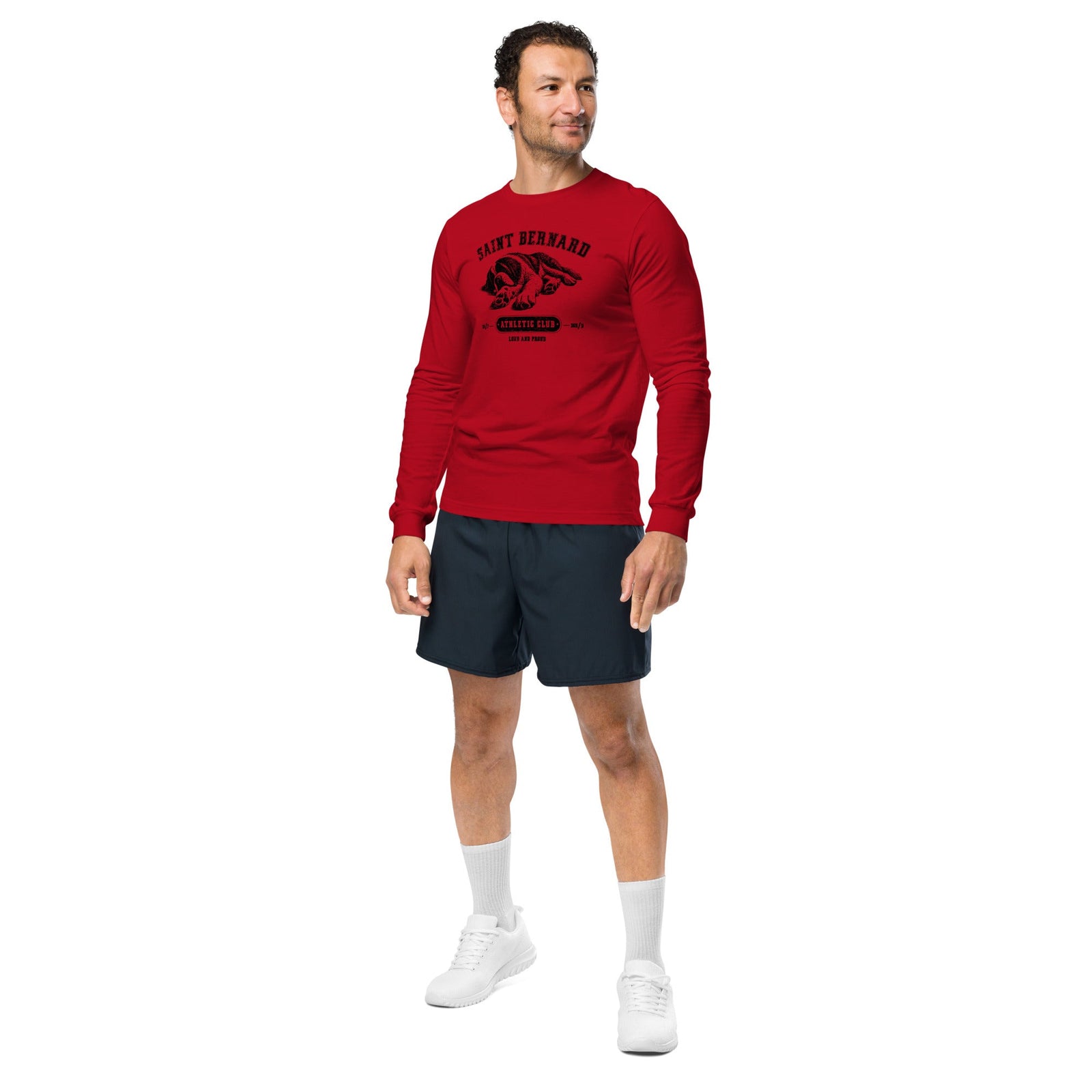 Saint Bernard Athletic Club Long Sleeve Tee - Lucy + Norman