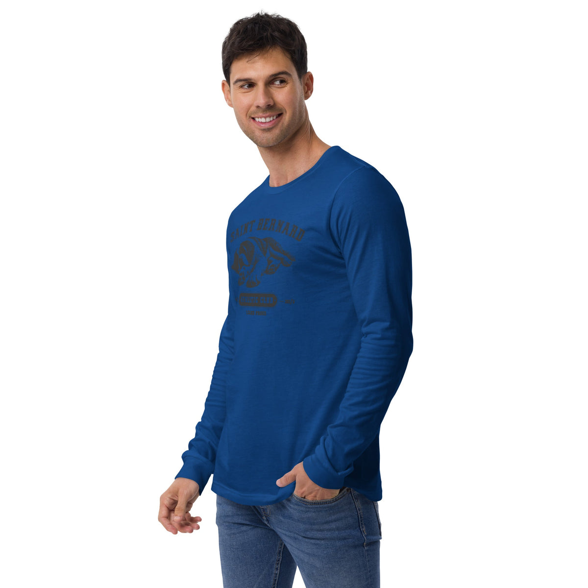 Saint Bernard Athletic Club Long Sleeve Tee - Lucy + Norman