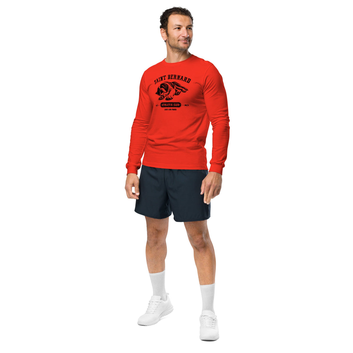 Saint Bernard Athletic Club Long Sleeve Tee - Lucy + Norman