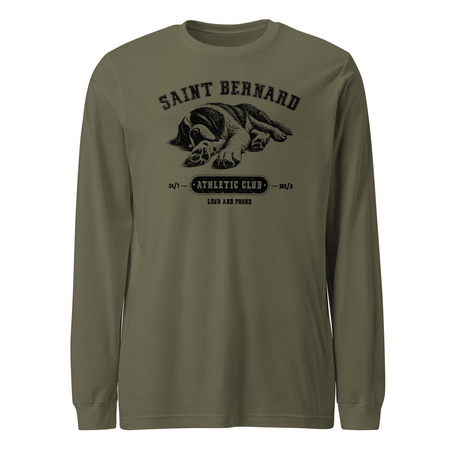 Saint Bernard Athletic Club Long Sleeve Tee - Lucy + Norman