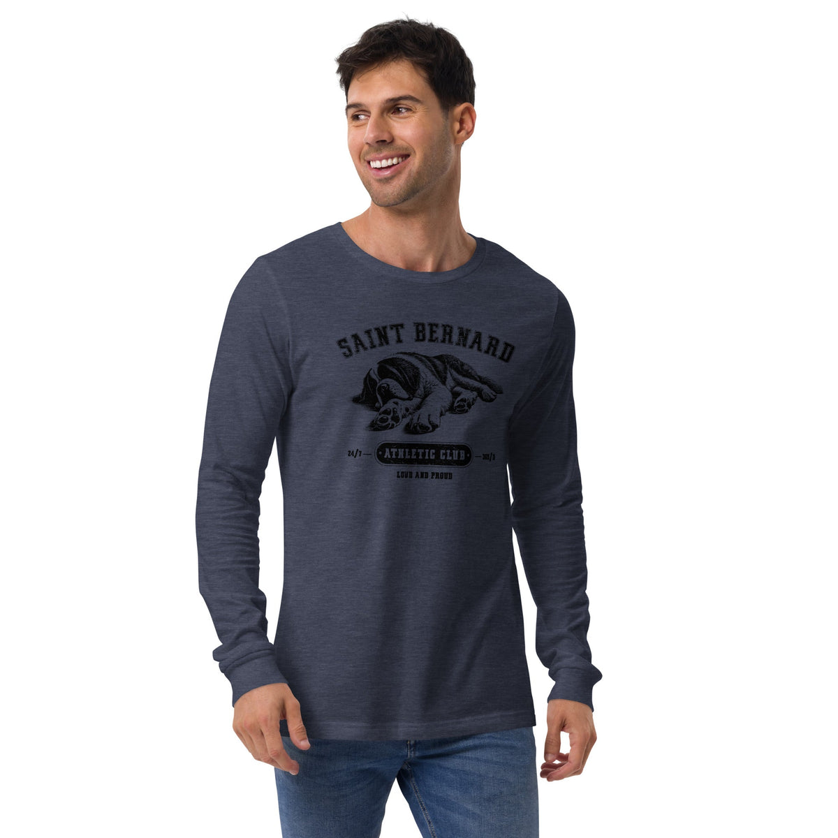 Saint Bernard Athletic Club Long Sleeve Tee - Lucy + Norman
