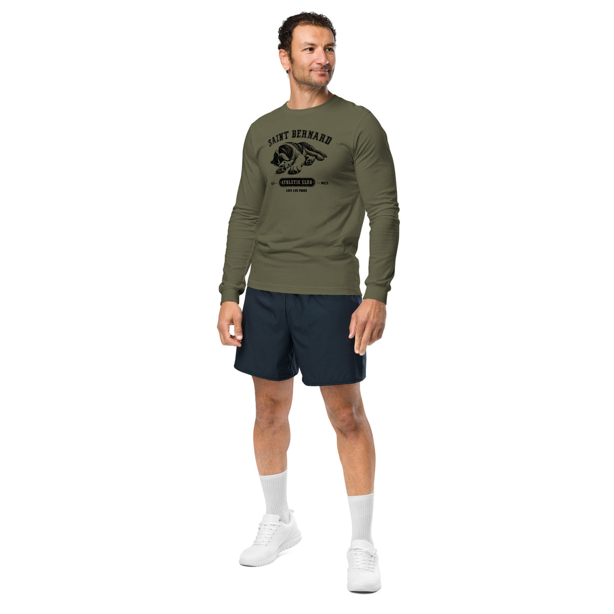 Saint Bernard Athletic Club Long Sleeve Tee - Lucy + Norman