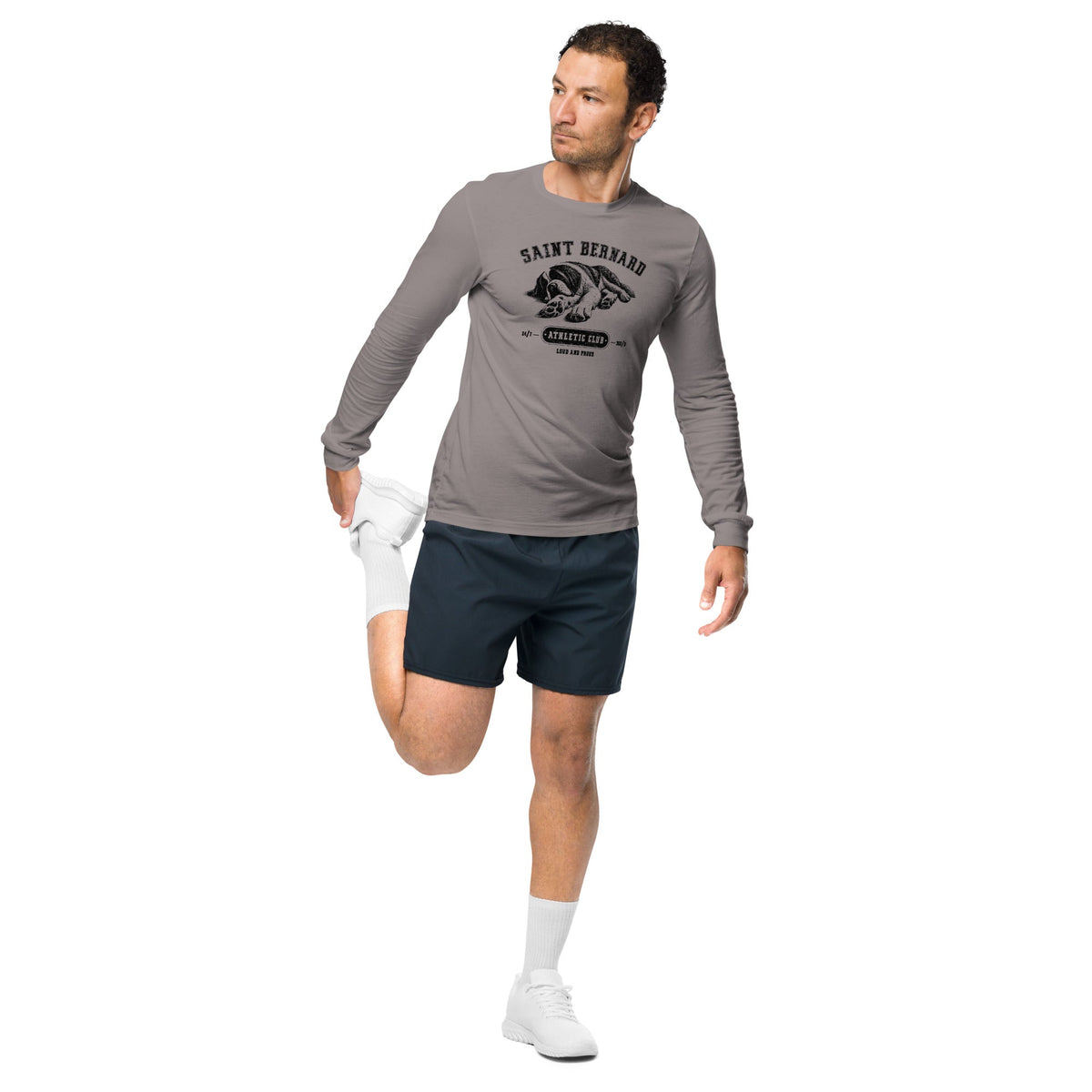 Saint Bernard Athletic Club Long Sleeve Tee - Lucy + Norman