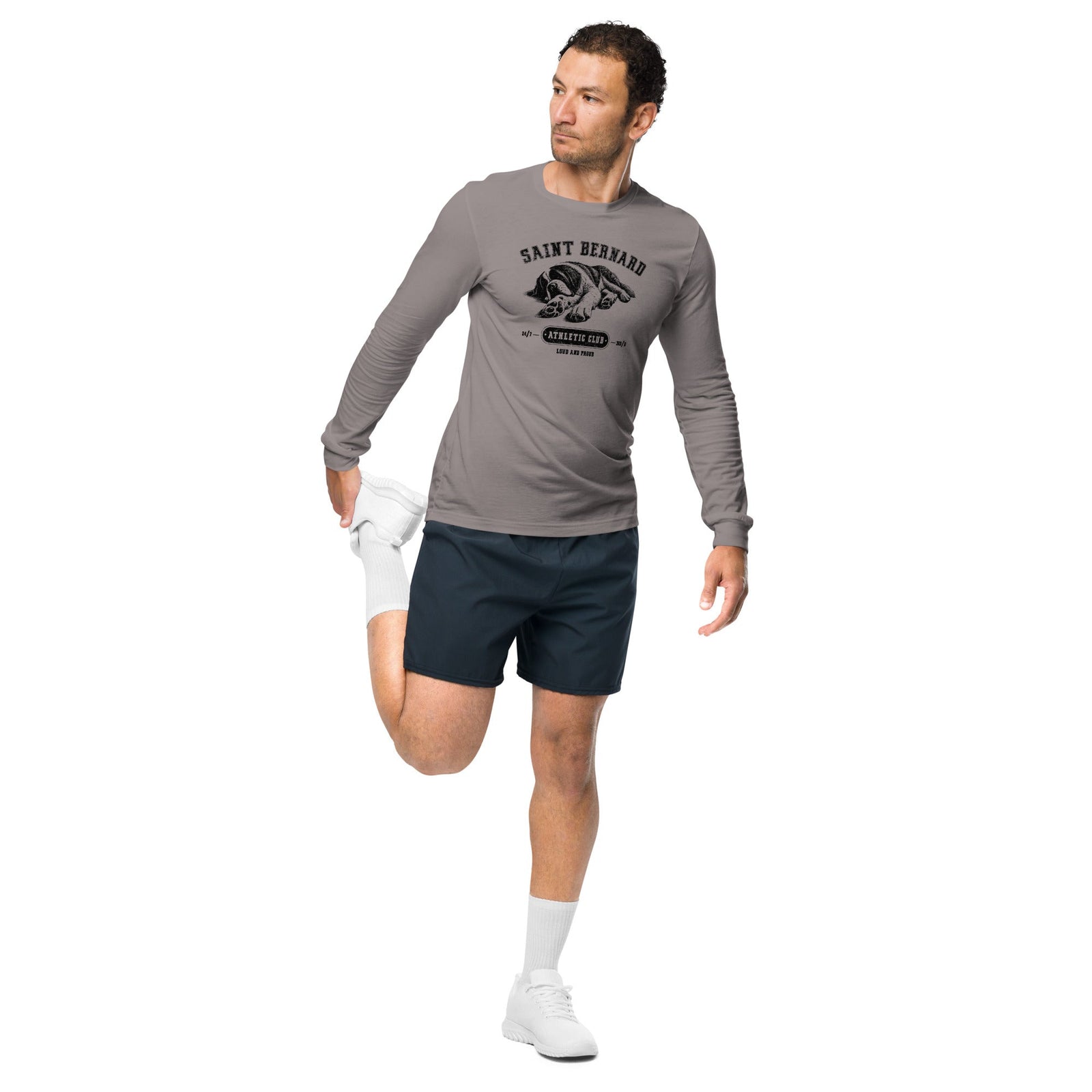 Saint Bernard Athletic Club Long Sleeve Tee - Lucy + Norman