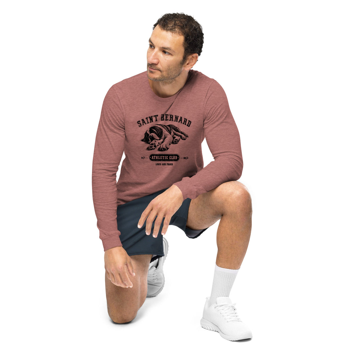 Saint Bernard Athletic Club Long Sleeve Tee - Lucy + Norman