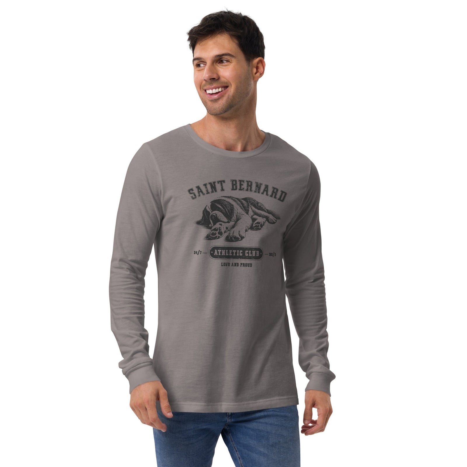 Saint Bernard Athletic Club Long Sleeve Tee - Lucy + Norman