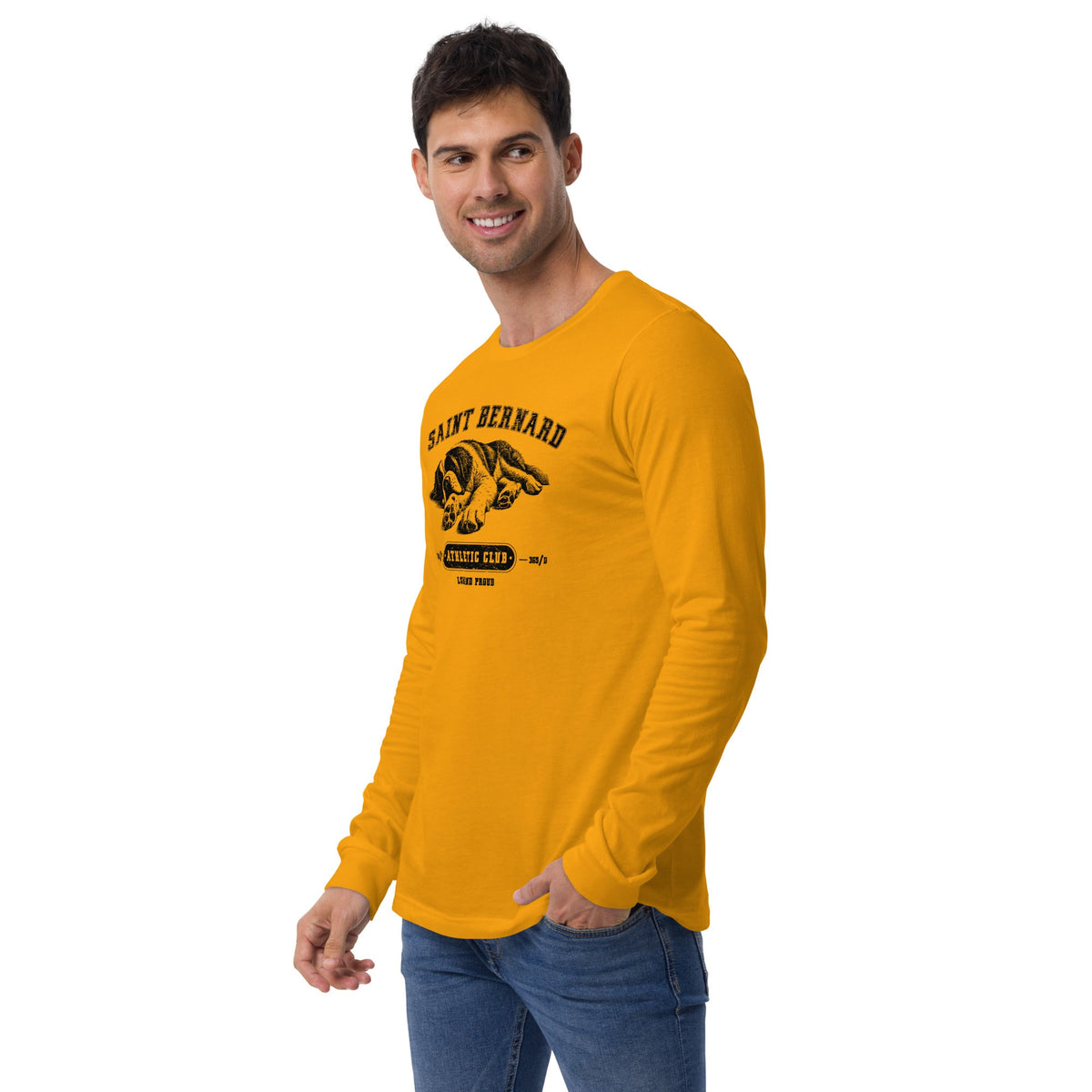 Saint Bernard Athletic Club Long Sleeve Tee - Lucy + Norman
