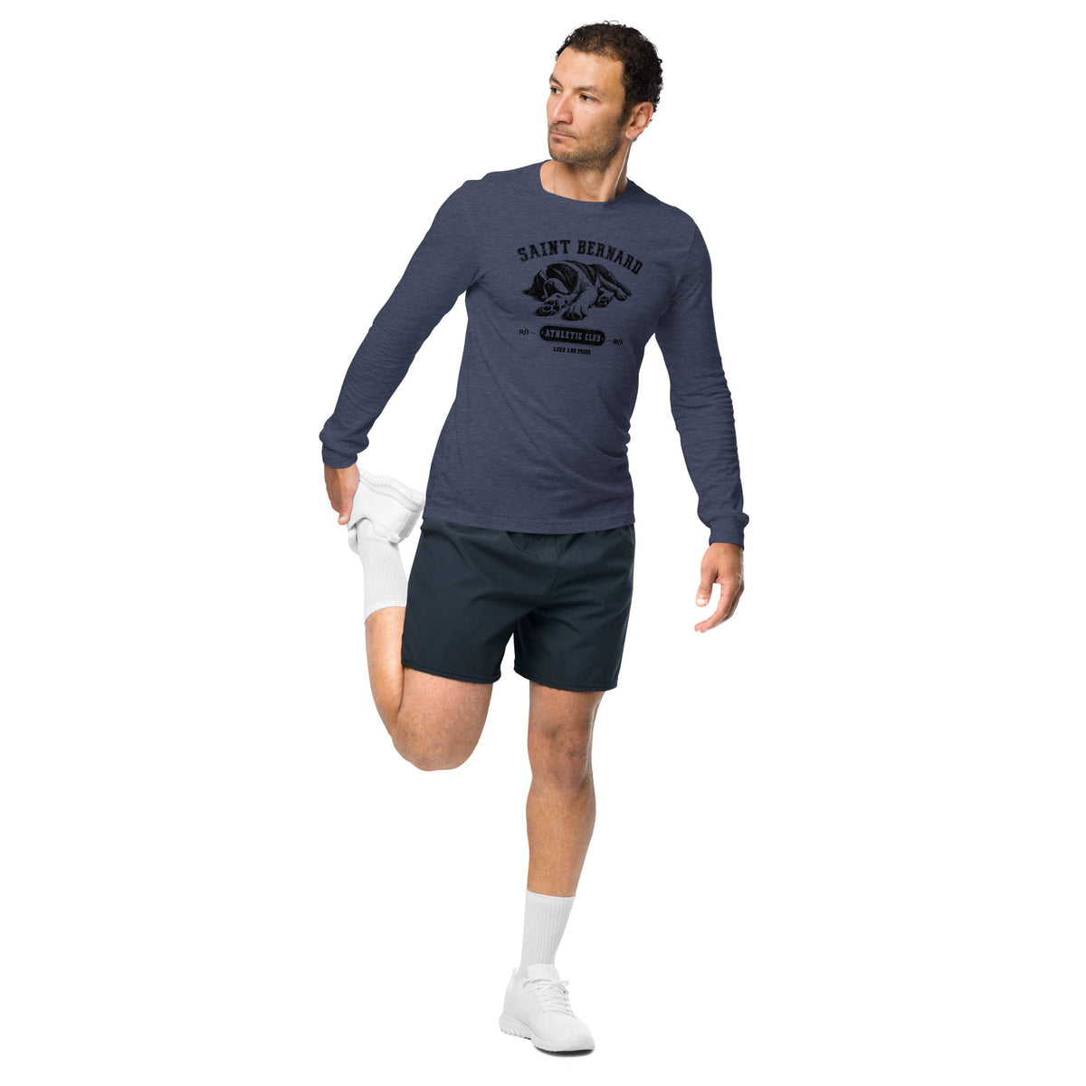 Saint Bernard Athletic Club Long Sleeve Tee - Lucy + Norman