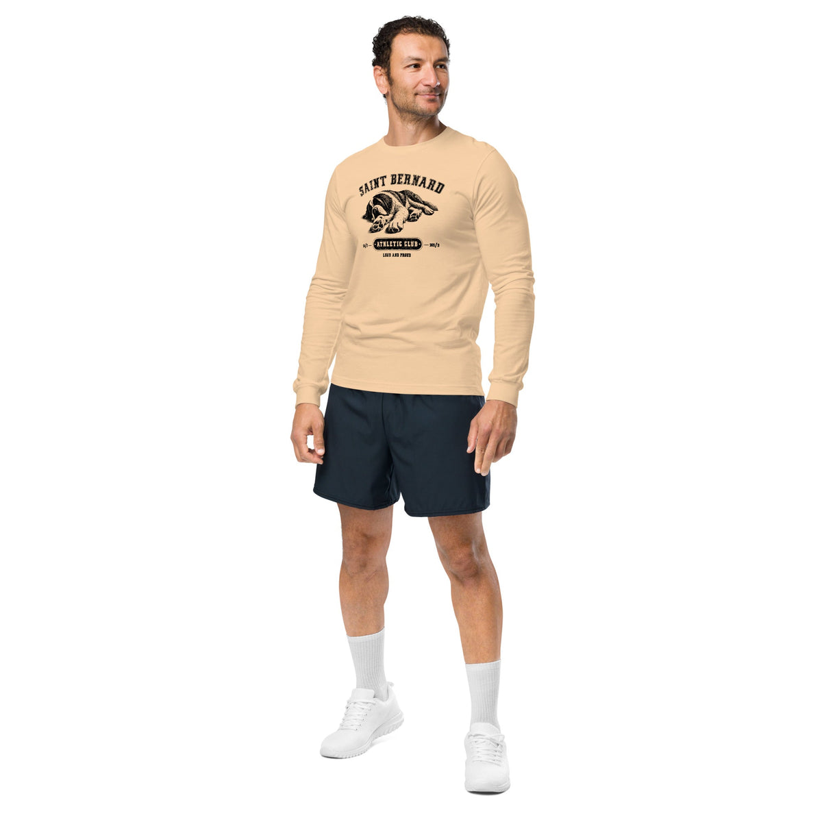 Saint Bernard Athletic Club Long Sleeve Tee - Lucy + Norman